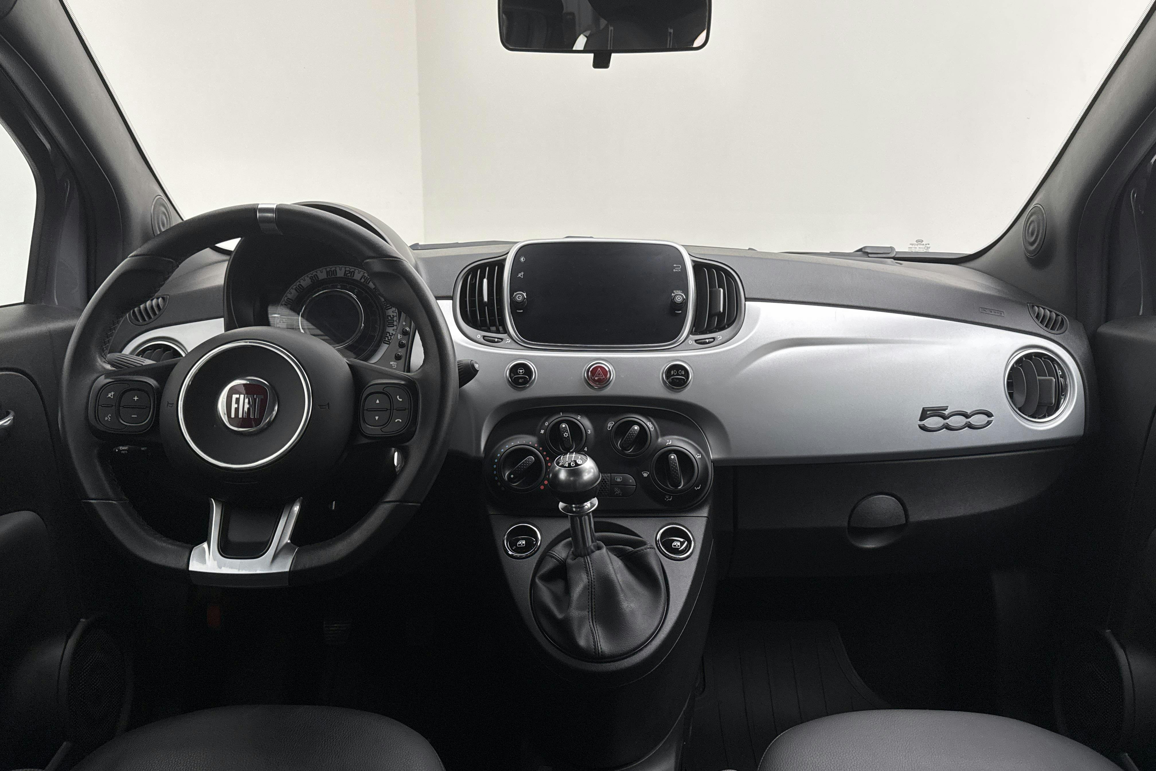 Fiat 500 Hybrid (70hk) - 20 030 km - Manual - gray - 2022