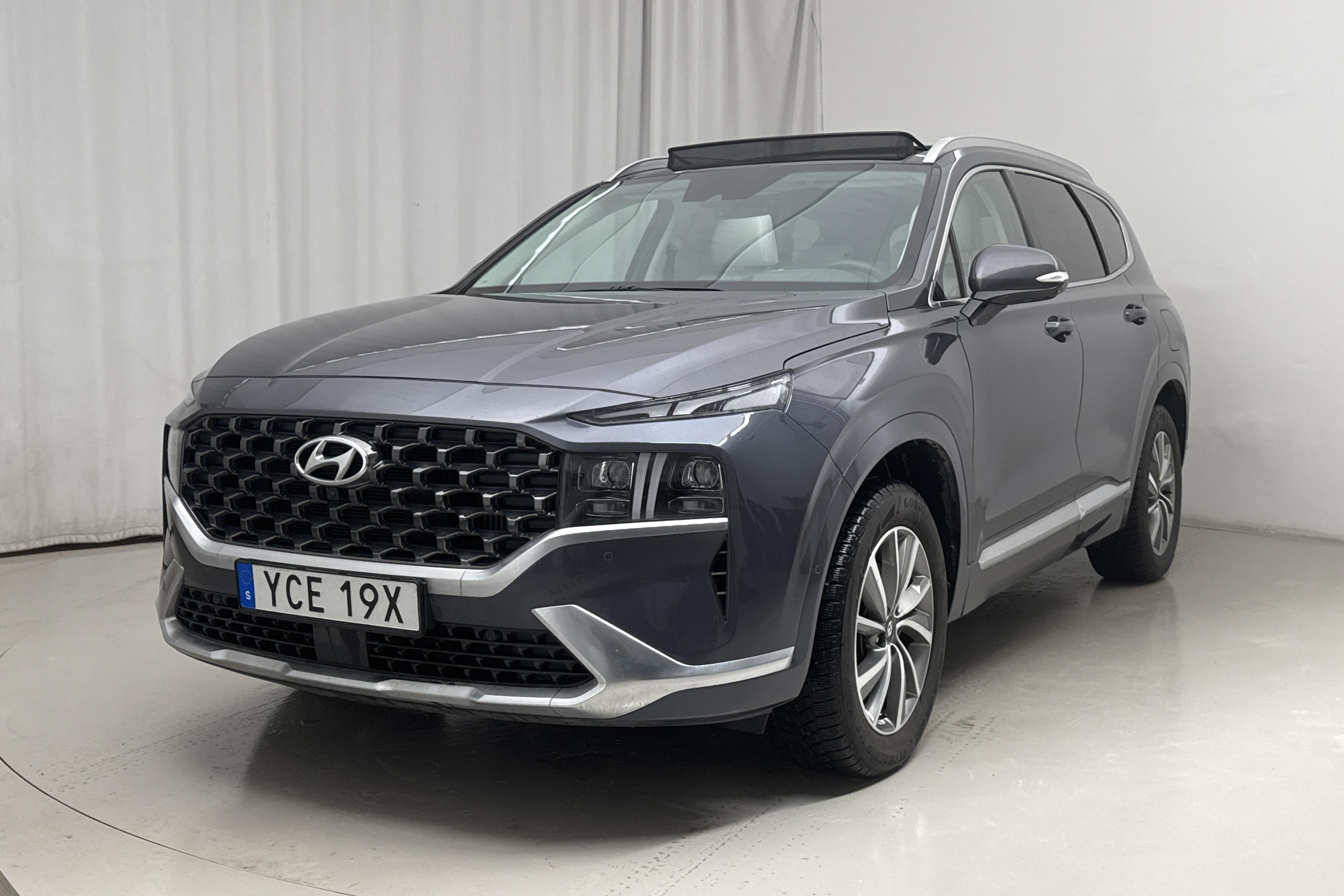 Hyundai Santa Fé 1.6 T-GDi plug-in hybrid 4WD (265hk) - 63 960 km - Automatic - blue - 2021