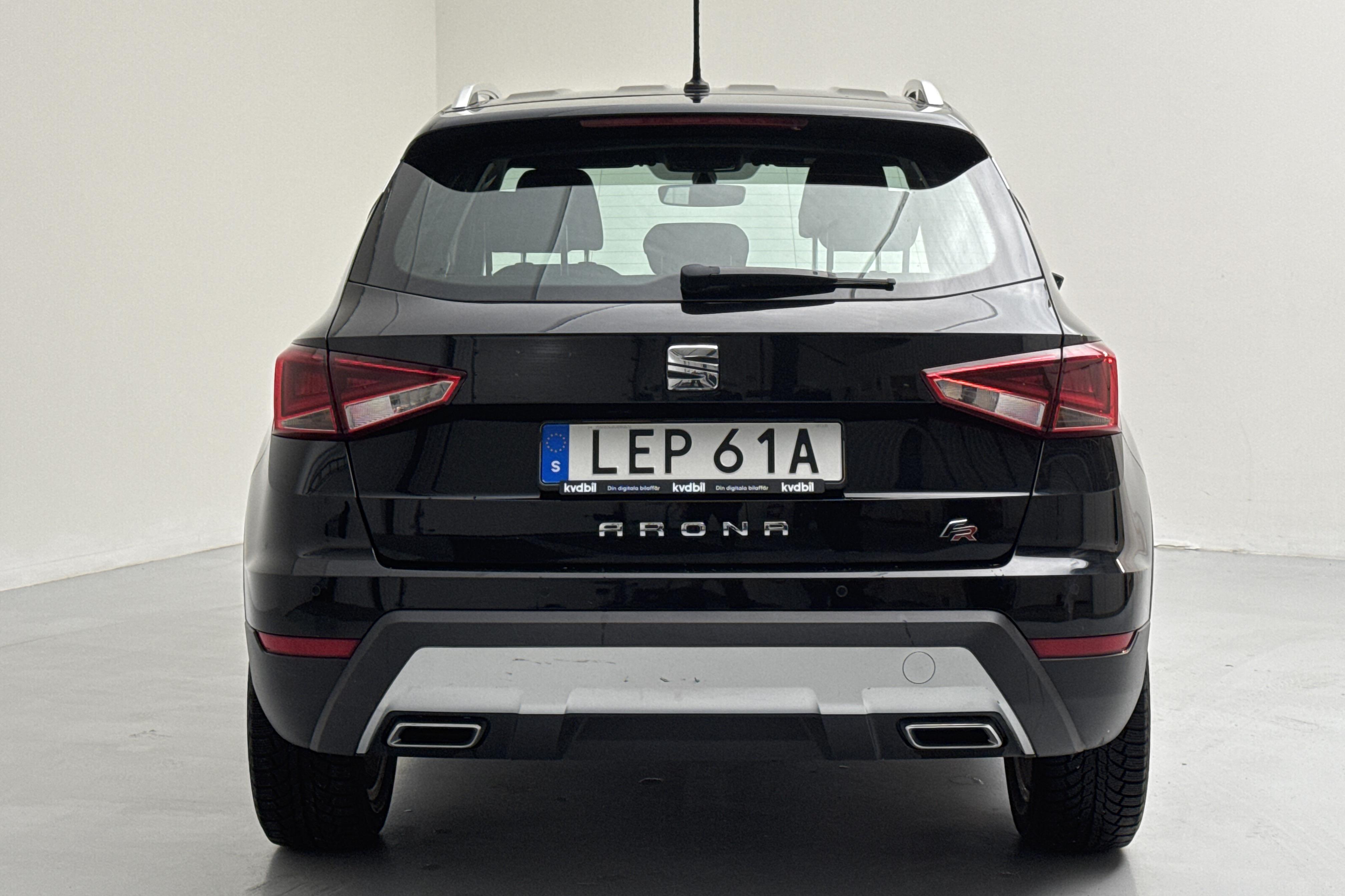 Seat Arona 1.0 TSI (115hk) - 8 277 mil - Automat - svart - 2020