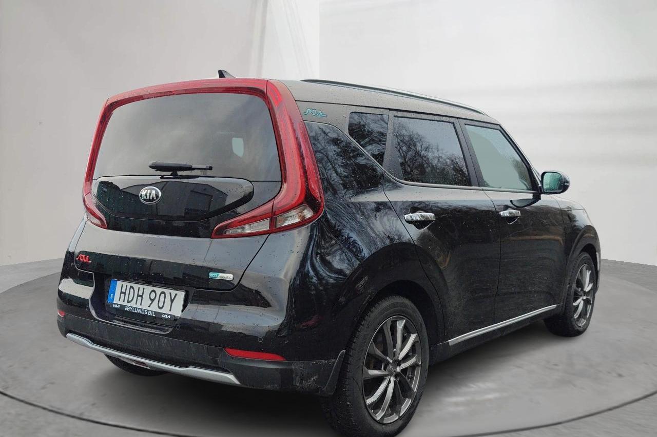 KIA e-Soul Long Range 64 kWh (204hk) - 62 670 km - Automatic - black - 2021