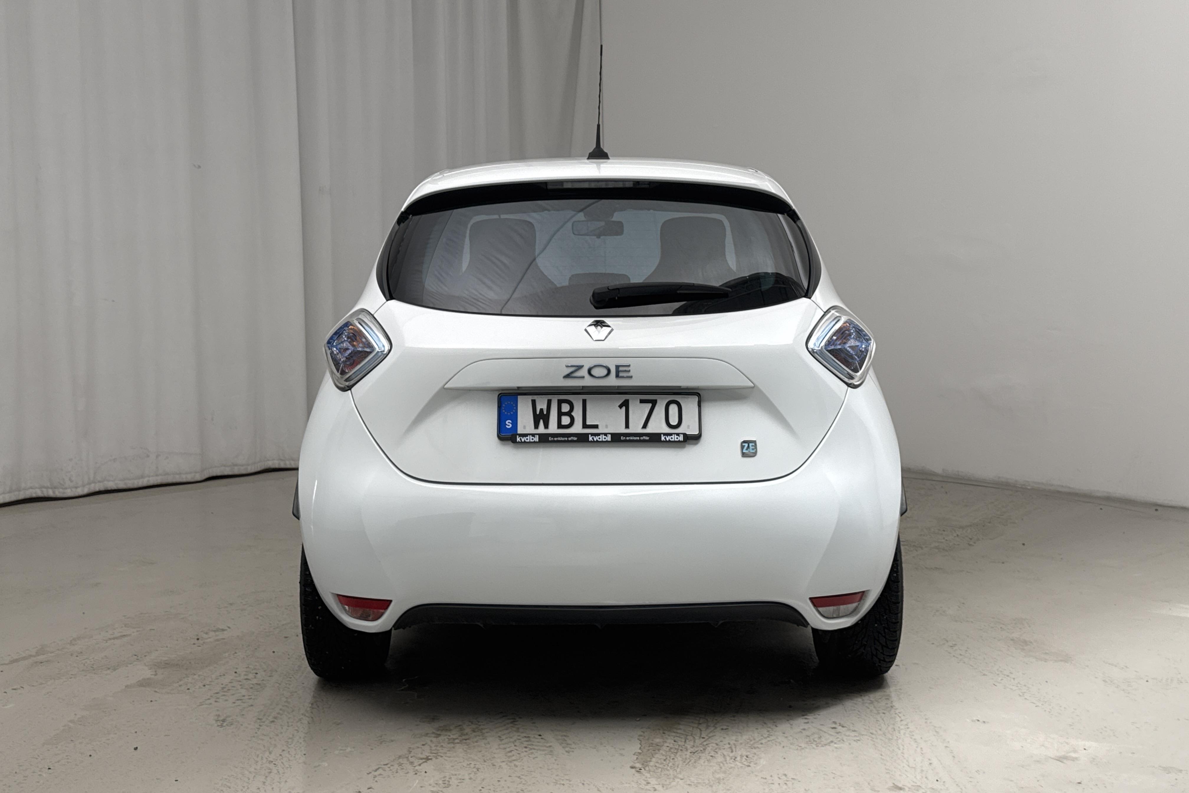 Renault Zoe 22 kWh R88 (88hk) - 7 586 mil - Automat - vit - 2015