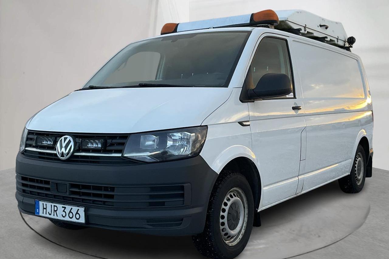 VW Transporter T6 2.0 TDI BMT Skåp 4MOTION (150hk) - 27 965 mil - Manuell - vit - 2018