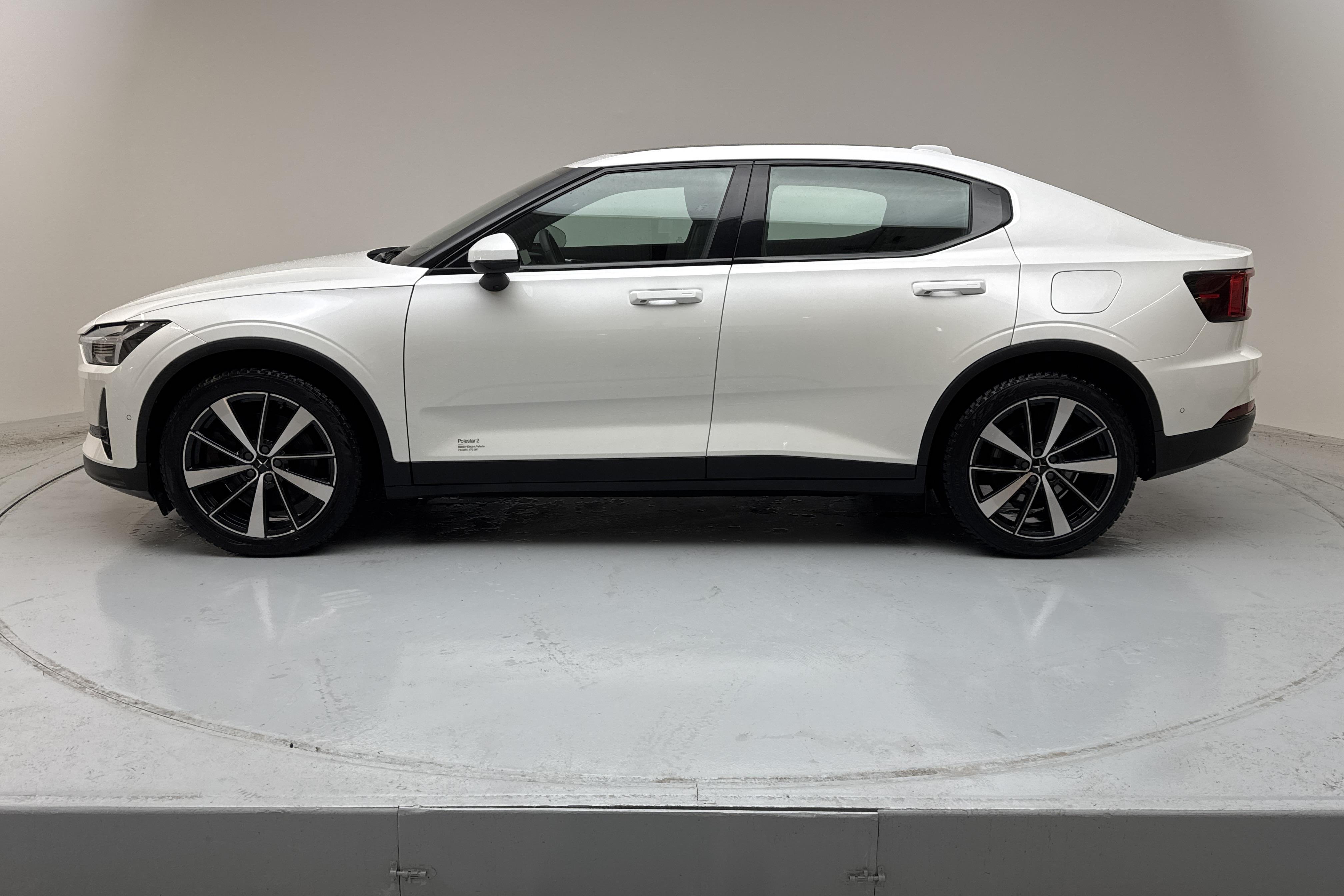 Polestar 2 Long range Single motor (231hk) - 88 760 km - Automatic - white - 2022