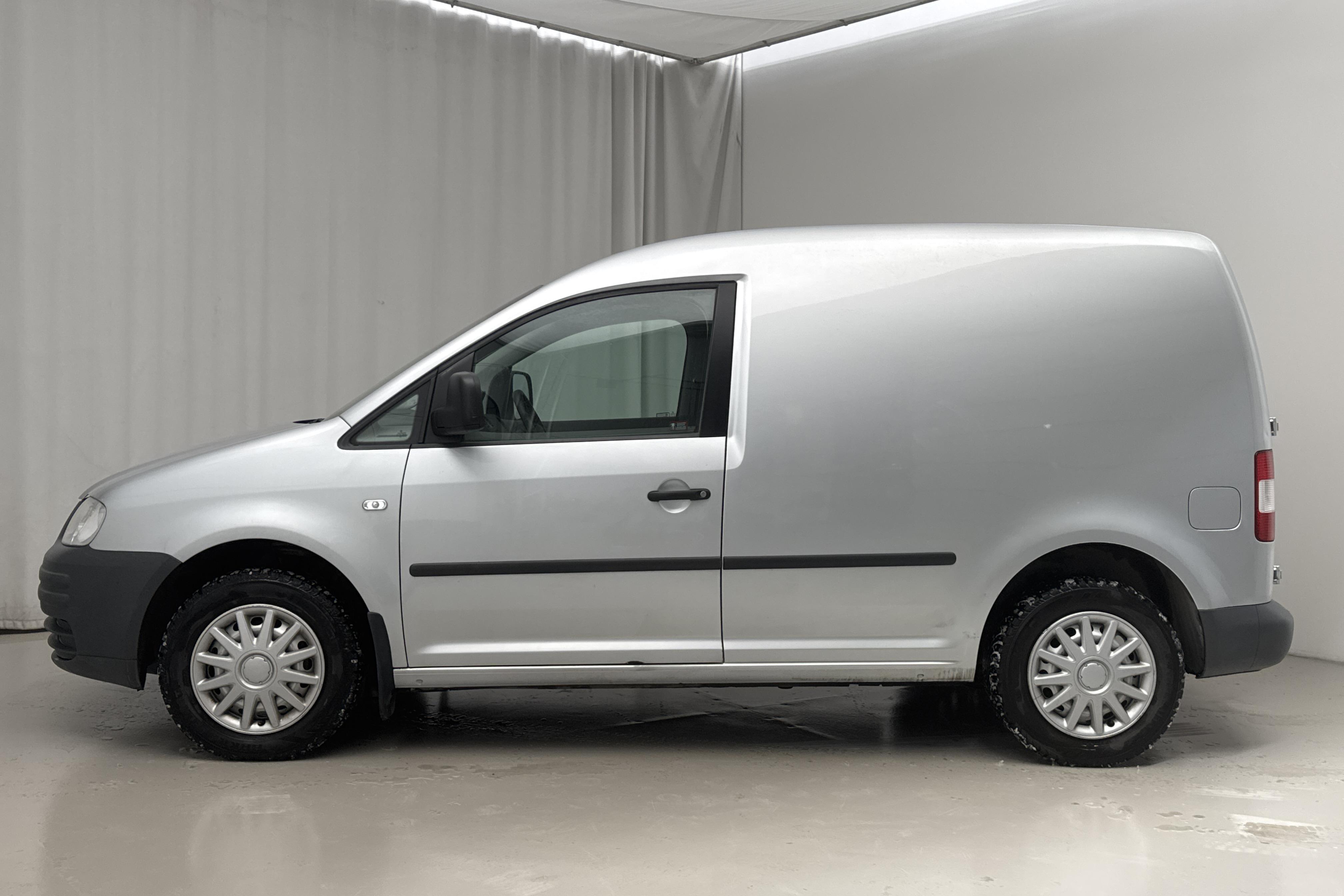 VW Caddy 1.9 TDI Skåp (105hk) - 9 765 mil - Automat - silver - 2007