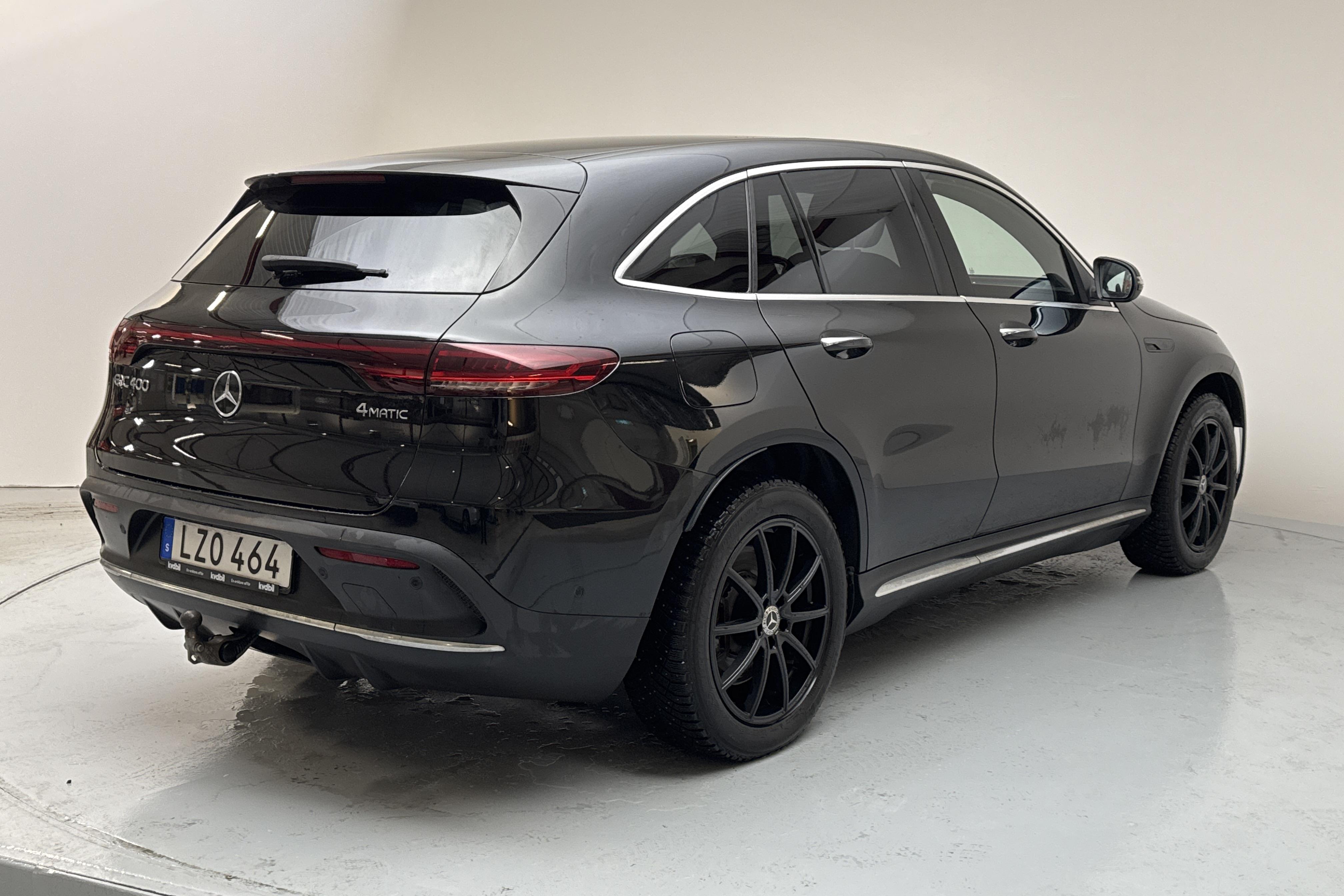 Mercedes EQC 400 4MATIC 80,0 kWh N293 (408hk) - 117 920 km - Automatic - black - 2020