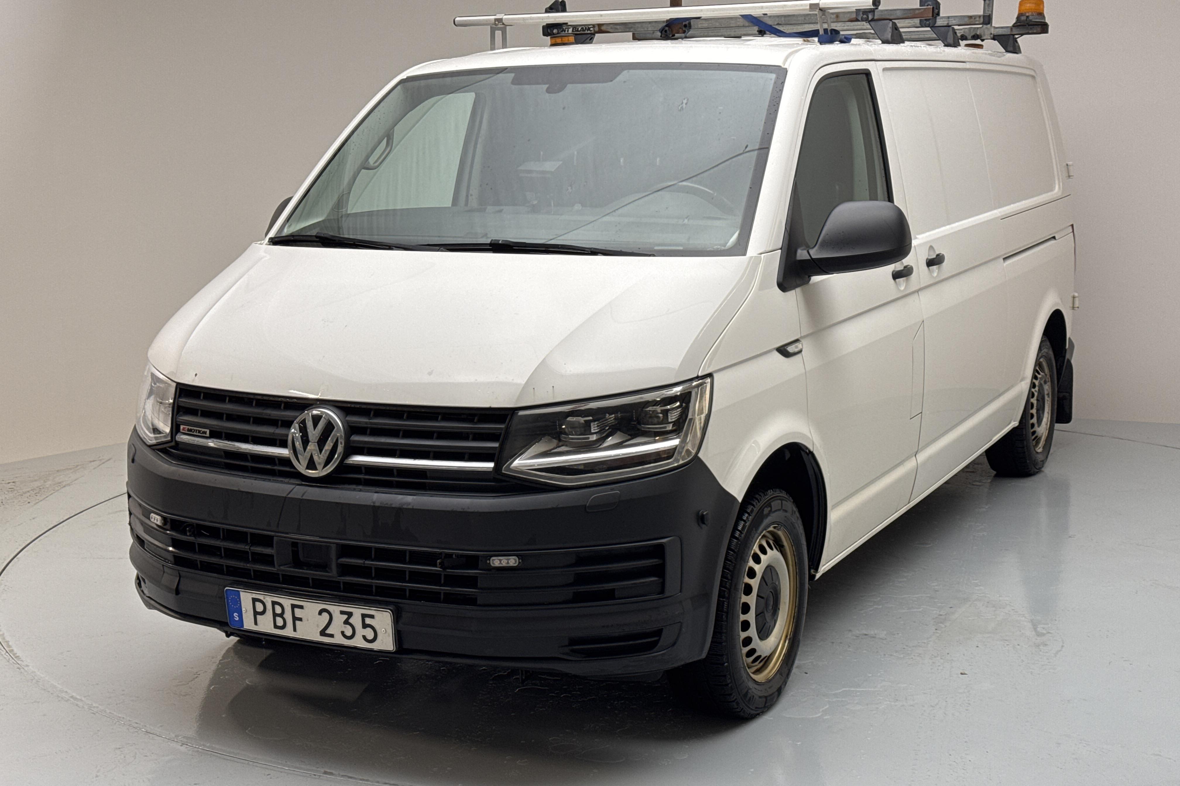 VW Transporter T6 2.0 TDI BMT Skåp 4MOTION (150hk) - 10 253 mil - Automat - vit - 2018