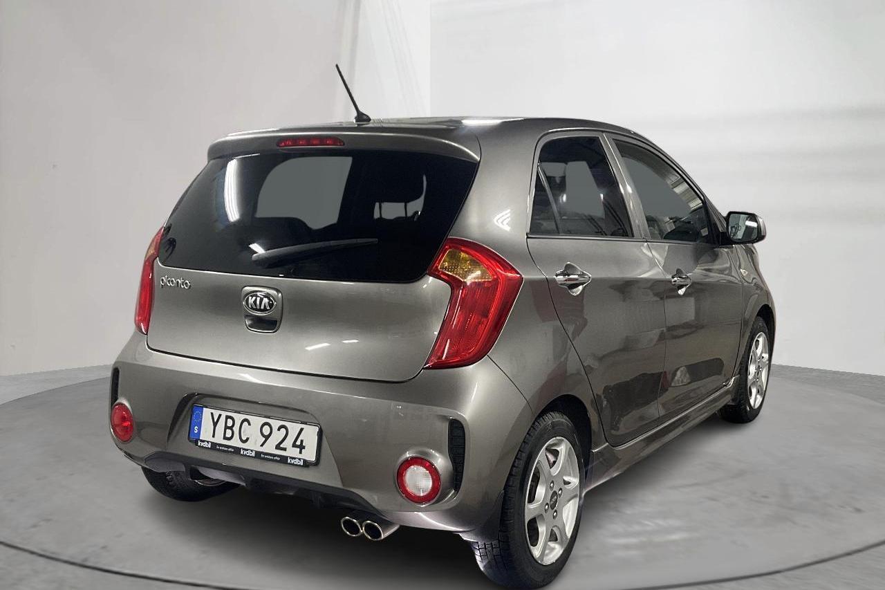 KIA Picanto 1.2 5dr (85hk) - 21 070 km - Automatyczna - szary - 2016