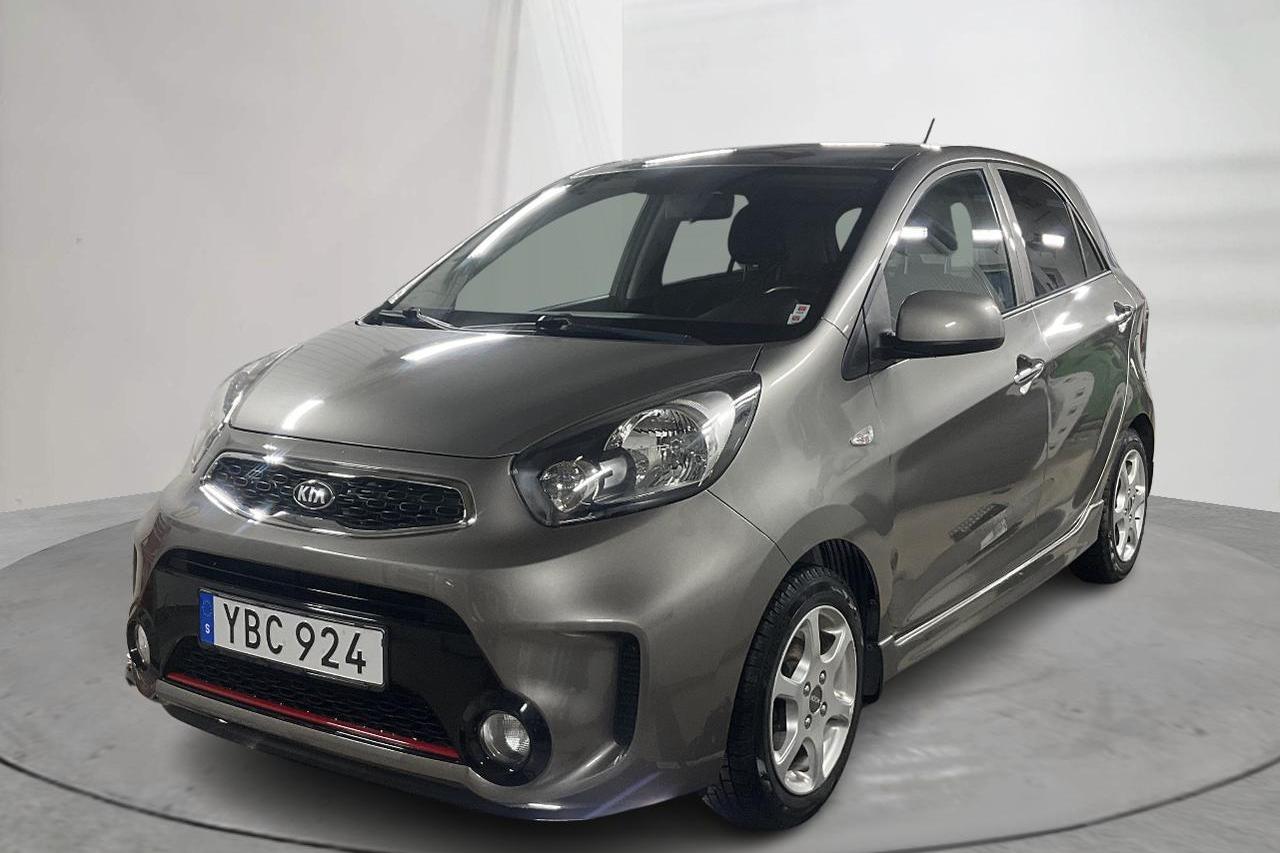 KIA Picanto 1.2 5dr (85hk) - 21 070 km - Automatyczna - szary - 2016