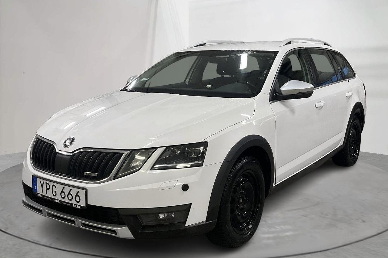 Skoda Octavia Scout II 2.0 TDI 4X4 (150hk) - 10 871 mil - Manuell - vit - 2018