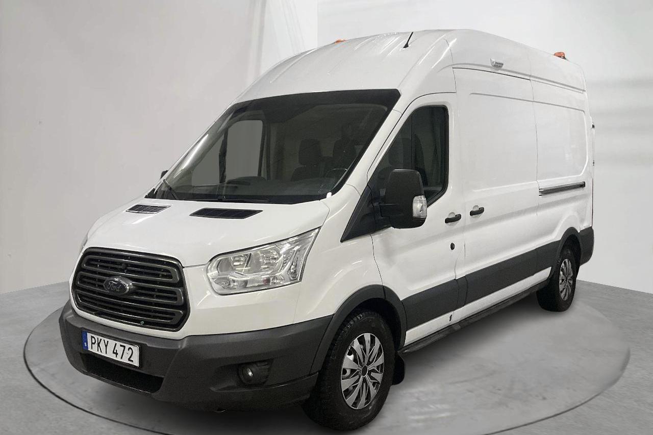 Ford Transit 350 2.0 TDCi AWD Skåp (130hk) - 8 795 mil - Manuell - vit - 2017