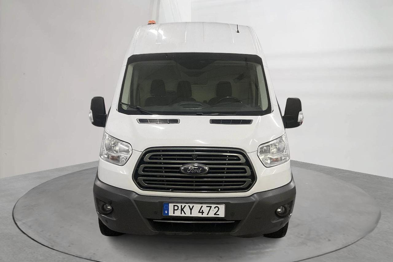 Ford Transit 350 2.0 TDCi AWD Skåp (130hk) - 8 795 mil - Manuell - vit - 2017