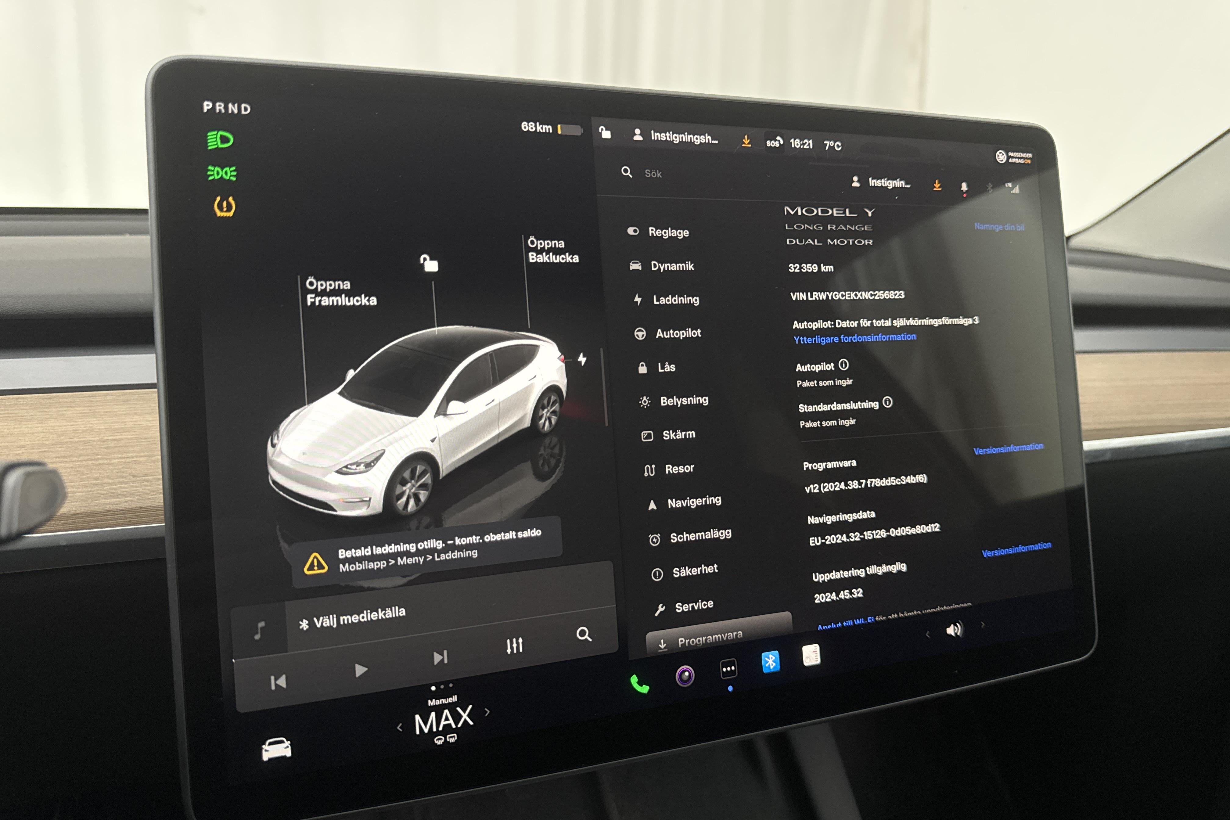 Tesla Model Y Long Range Dual Motor AWD - 3 236 mil - Automat - vit - 2022