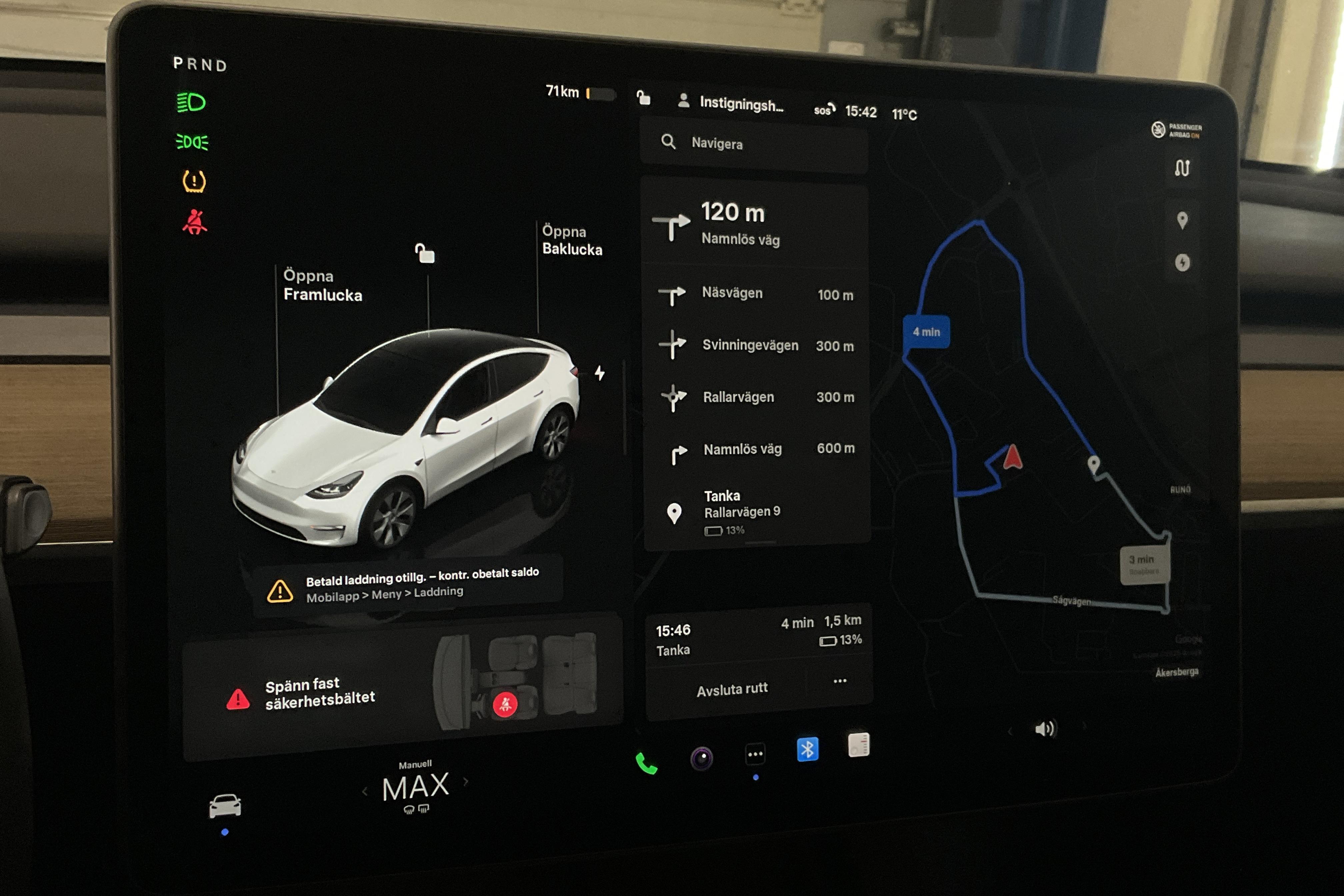 Tesla Model Y Long Range Dual Motor AWD - 3 236 mil - Automat - vit - 2022