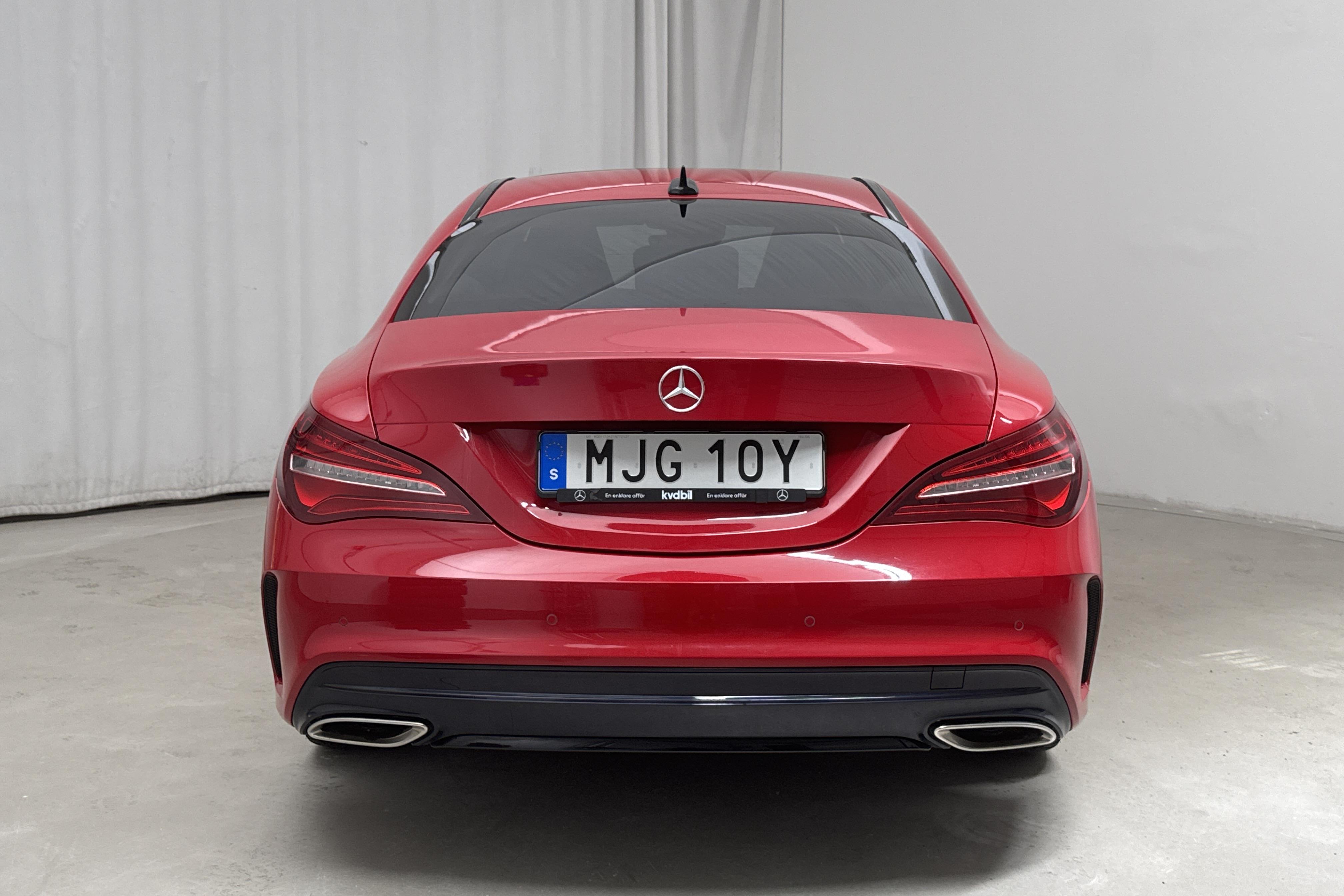 Mercedes CLA 180 Coupé C117 (122hk) - 78 410 km - Automatyczna - czerwony - 2019