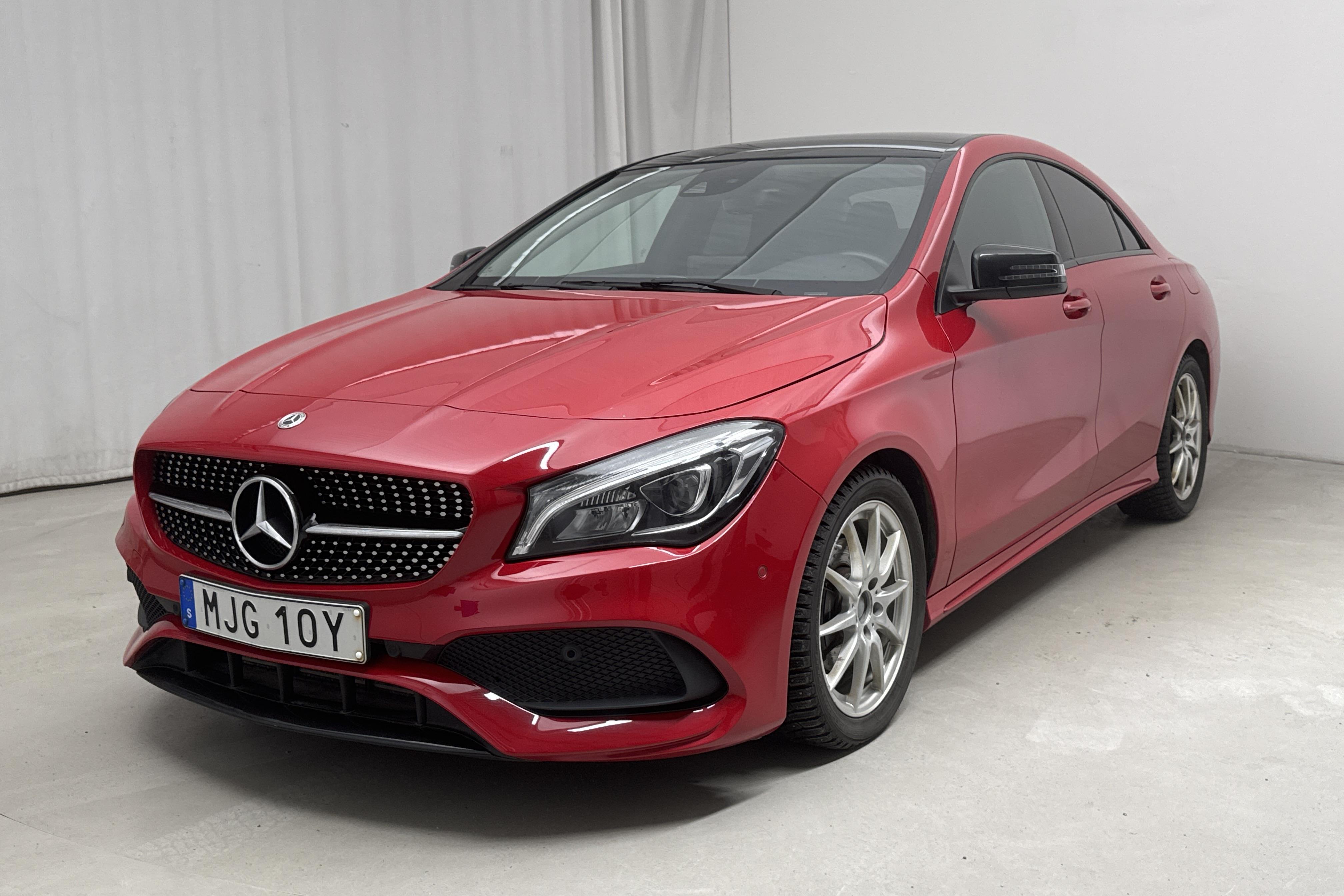 Mercedes CLA 180 Coupé C117 (122hk) - 78 410 km - Automatyczna - czerwony - 2019