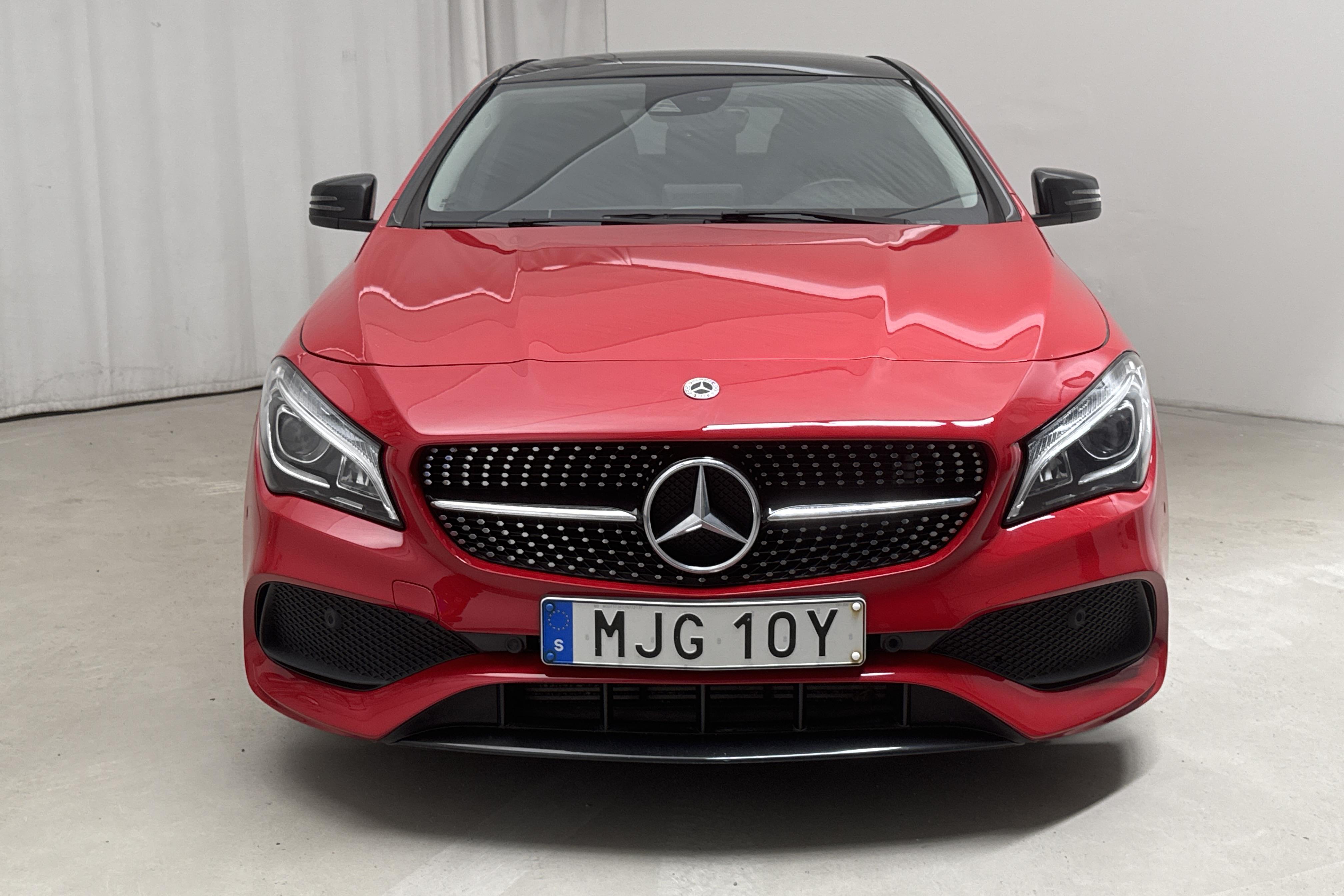 Mercedes CLA 180 Coupé C117 (122hk) - 78 410 km - Automatyczna - czerwony - 2019