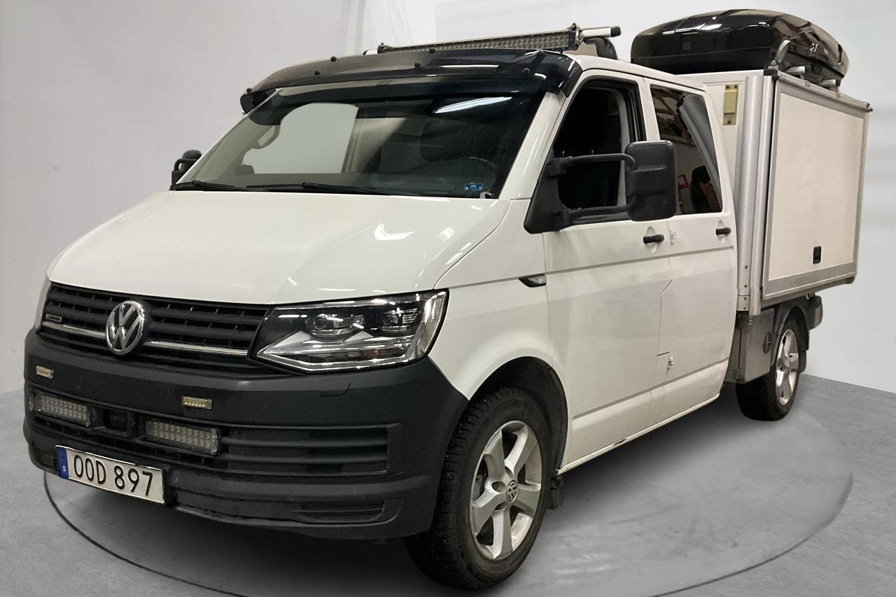 VW Transporter T6 2.0 TDI BMT 4MOTION (204hk) - 11 490 mil - Automat - vit - 2018