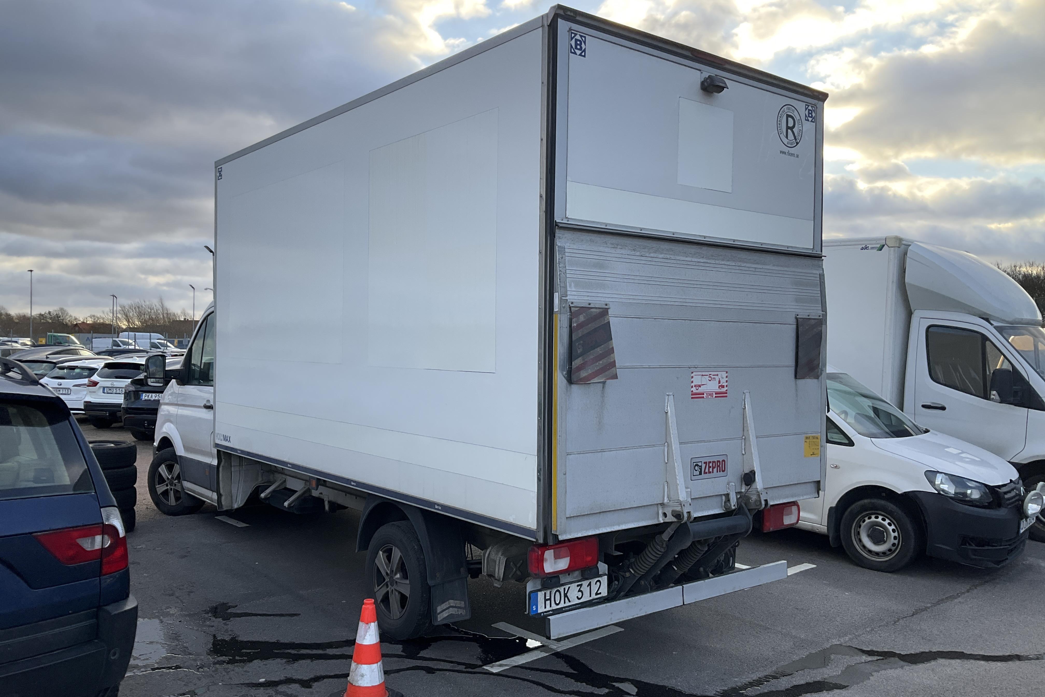 VW Crafter 35 2.0 TDI Chassi (177hk) - 0 mil - Manuell - vit - 2018