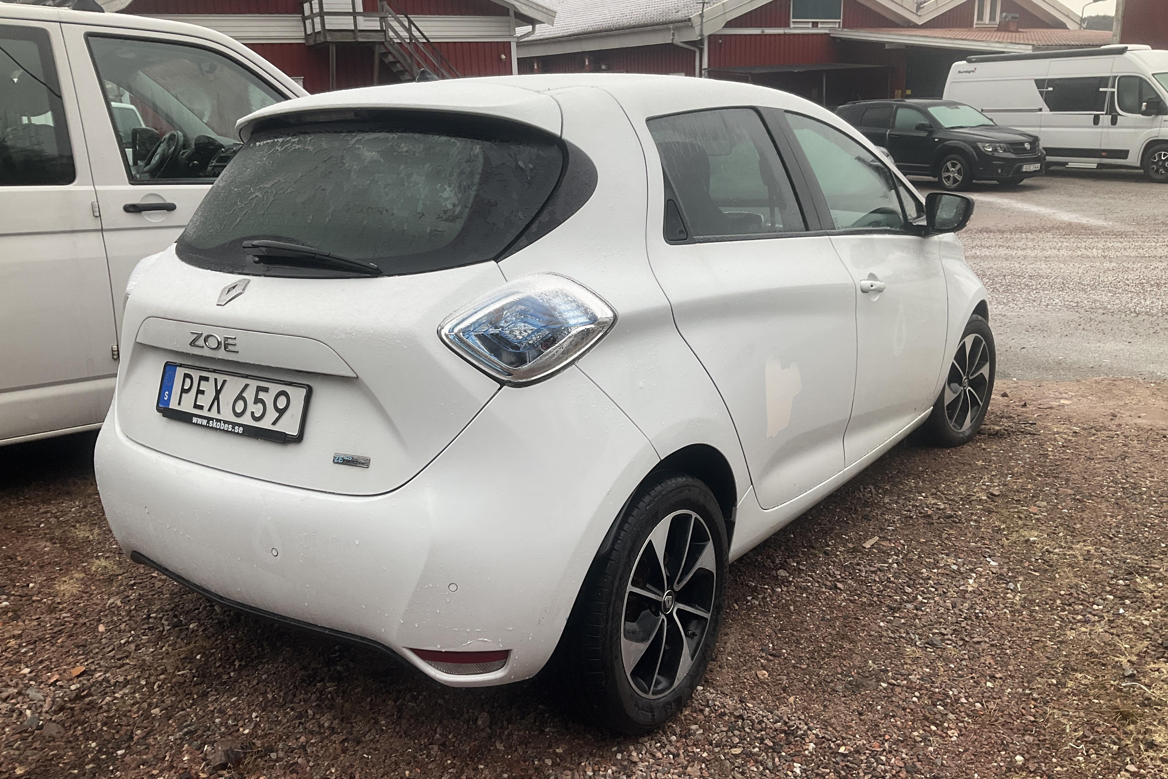 Renault Zoe 41 kWh R90 (92hk) - 8 200 mil - Automat - vit - 2017