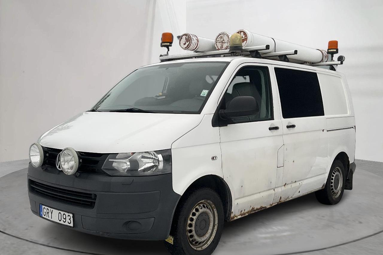 VW Transporter T5 2.0 TDI 4MOTION (140hk) - 28 158 mil - Manuell - vit - 2012