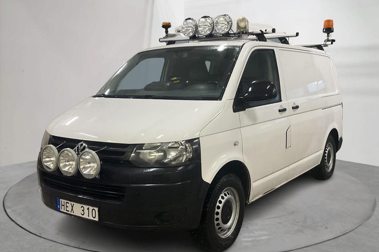 VW Transporter T5 2.0 TDI 4MOTION (140hk) - 17 635 mil - Manuell - vit - 2014