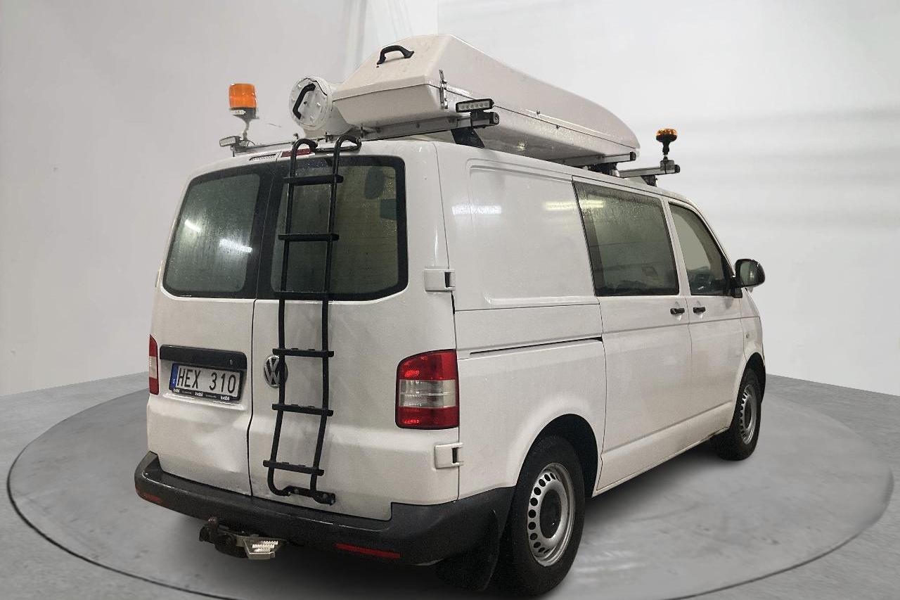 VW Transporter T5 2.0 TDI 4MOTION (140hk) - 17 635 mil - Manuell - vit - 2014