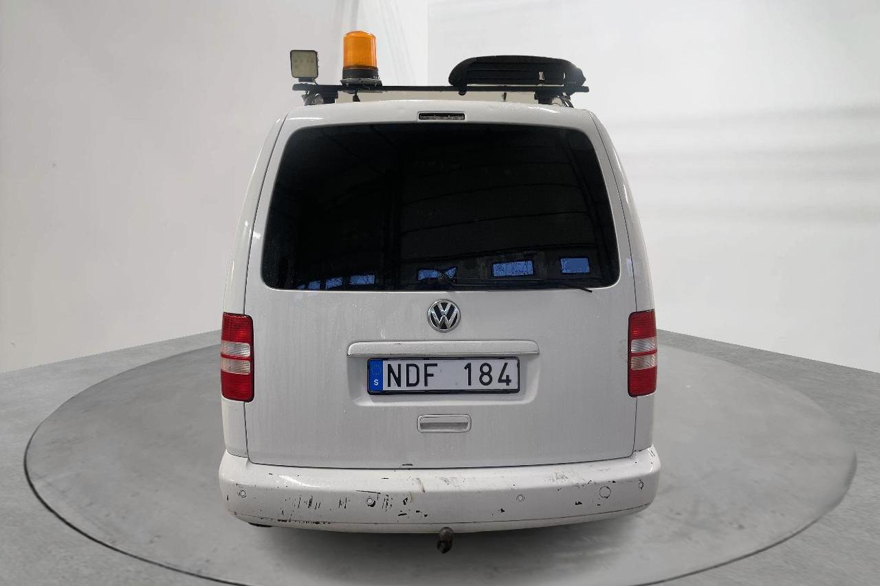 VW Caddy Maxi Kombi 2.0 TDI 4Motion (110hk) - 9 828 mil - Manuell - vit - 2013