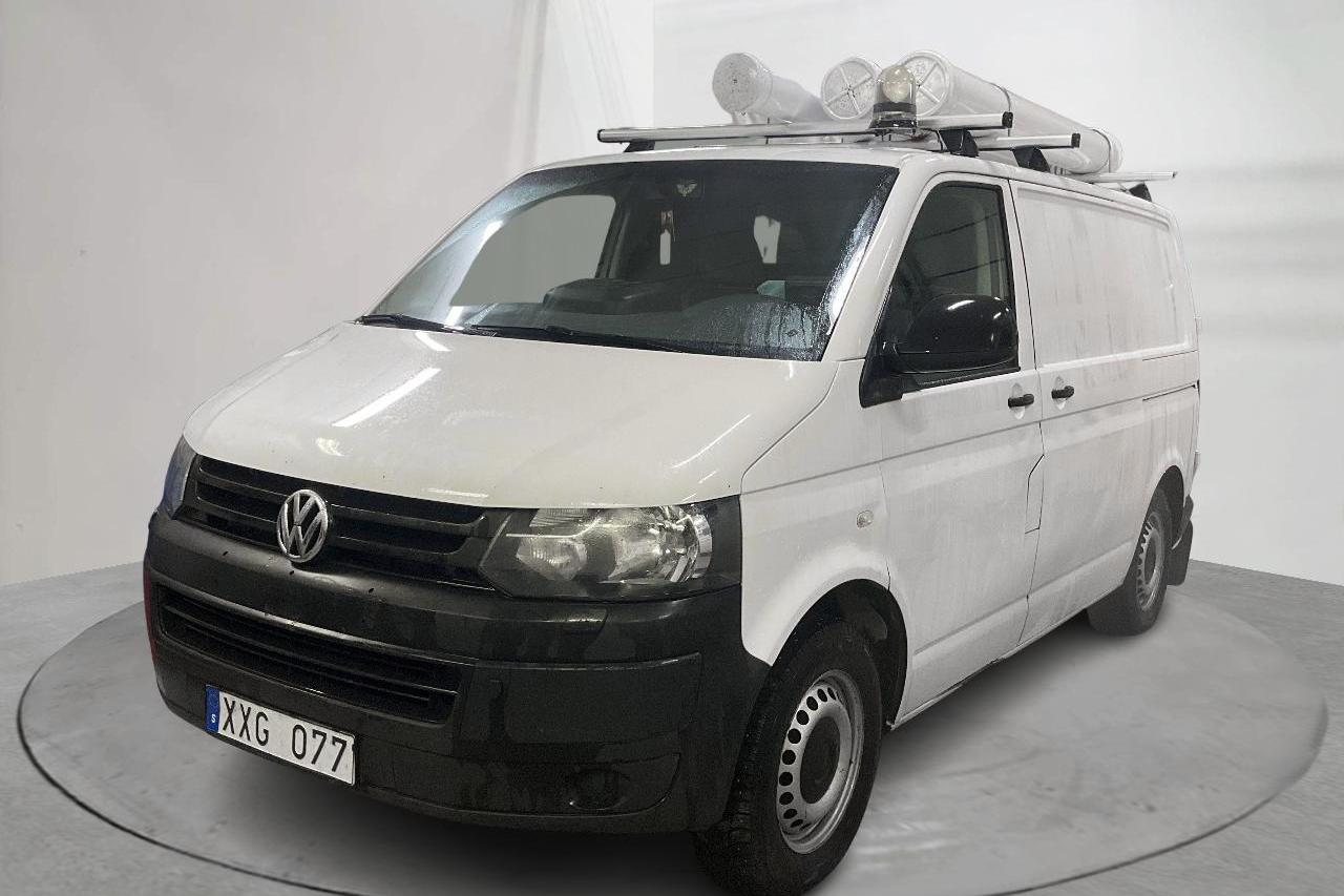 VW Transporter T5 2.0 TDI 4MOTION (140hk) - 20 055 mil - Manuell - vit - 2014