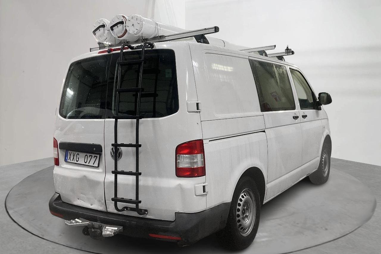 VW Transporter T5 2.0 TDI 4MOTION (140hk) - 20 055 mil - Manuell - vit - 2014