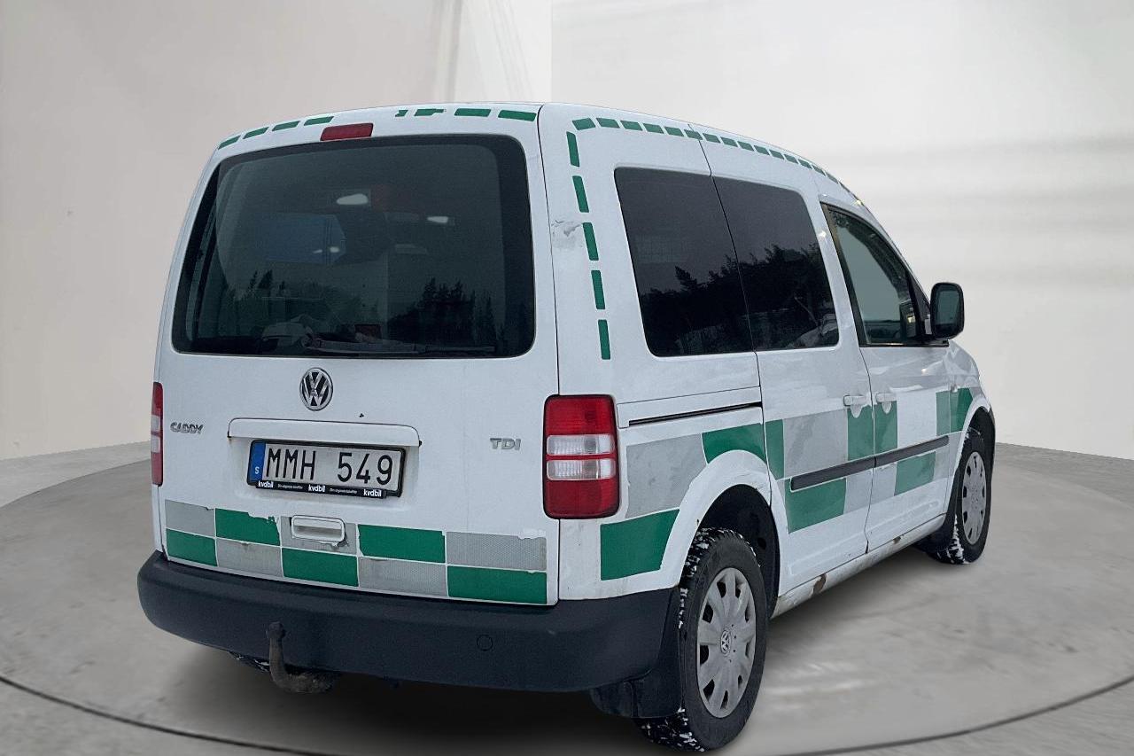 VW Caddy Kombi 1.6 TDI (75hk) - 26 414 mil - Manuell - vit - 2013