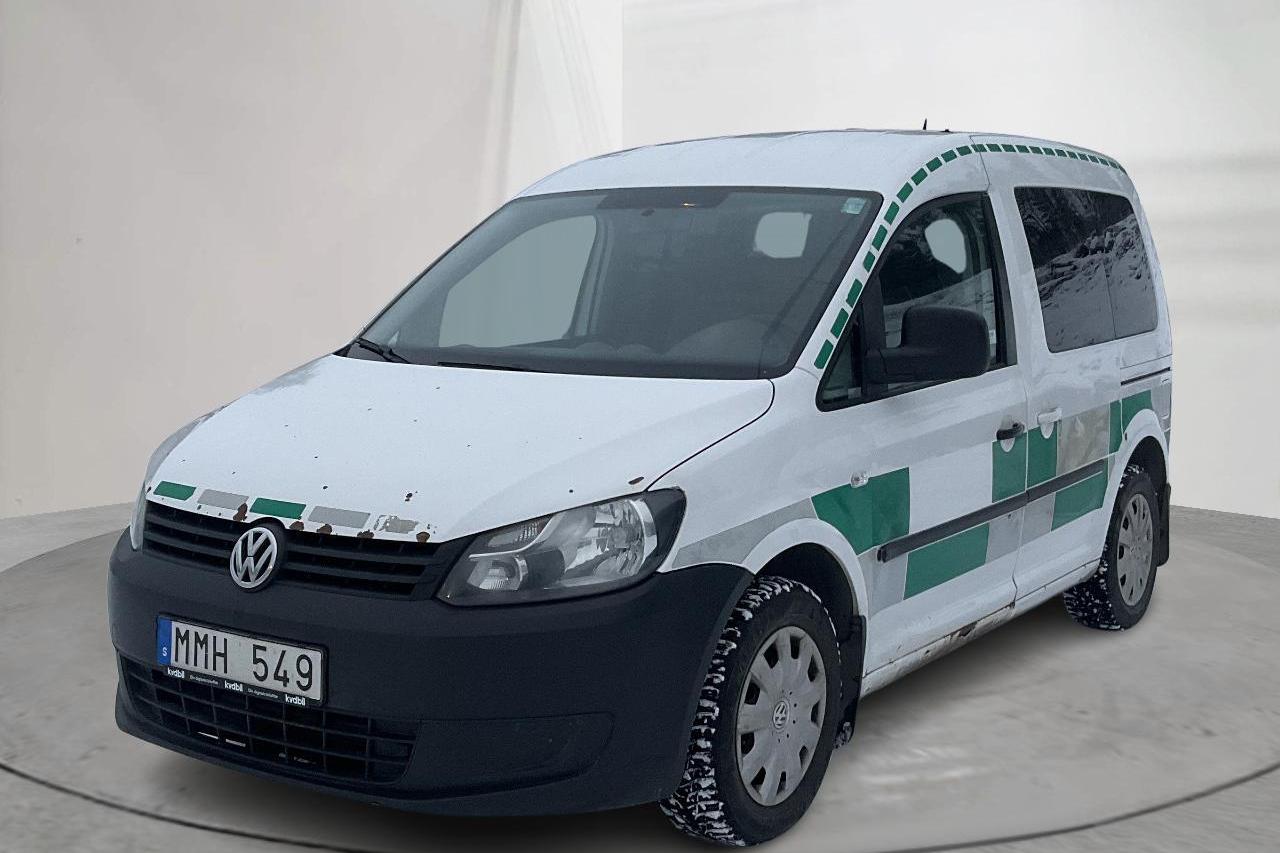 VW Caddy Kombi 1.6 TDI (75hk) - 26 414 mil - Manuell - vit - 2013