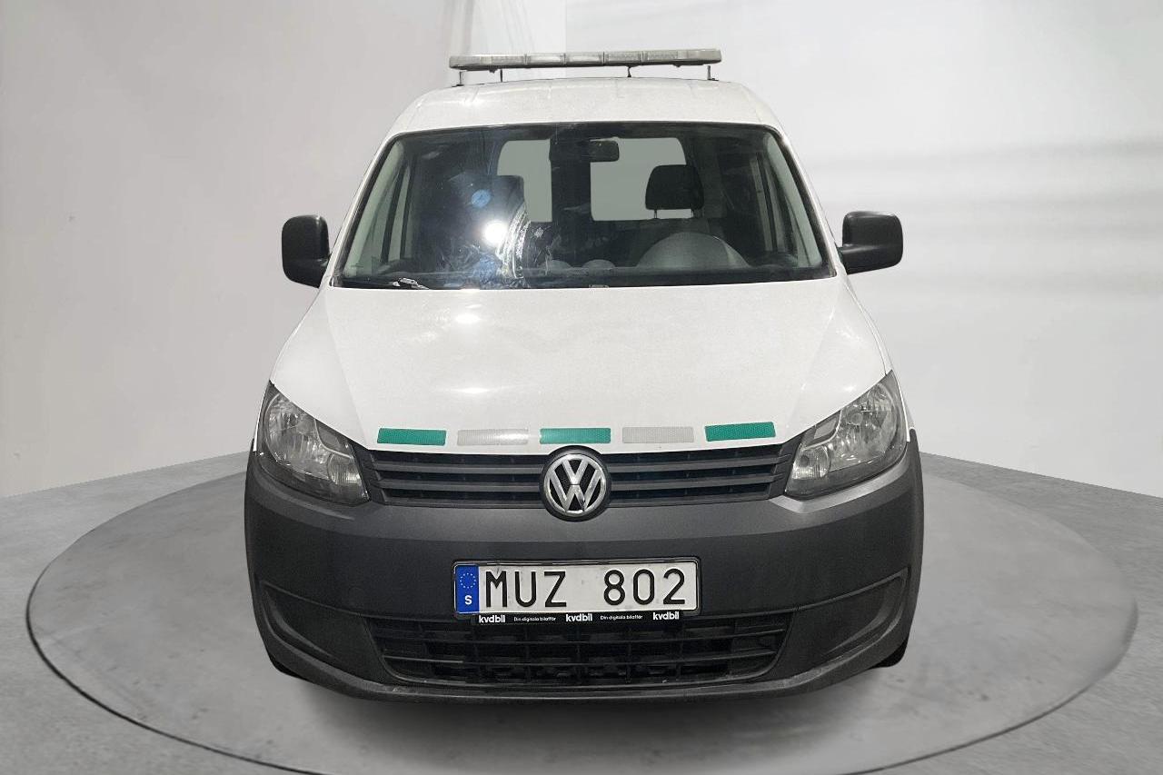 VW Caddy 1.6 TDI Skåp (75hk) - 5 924 mil - Manuell - vit - 2013