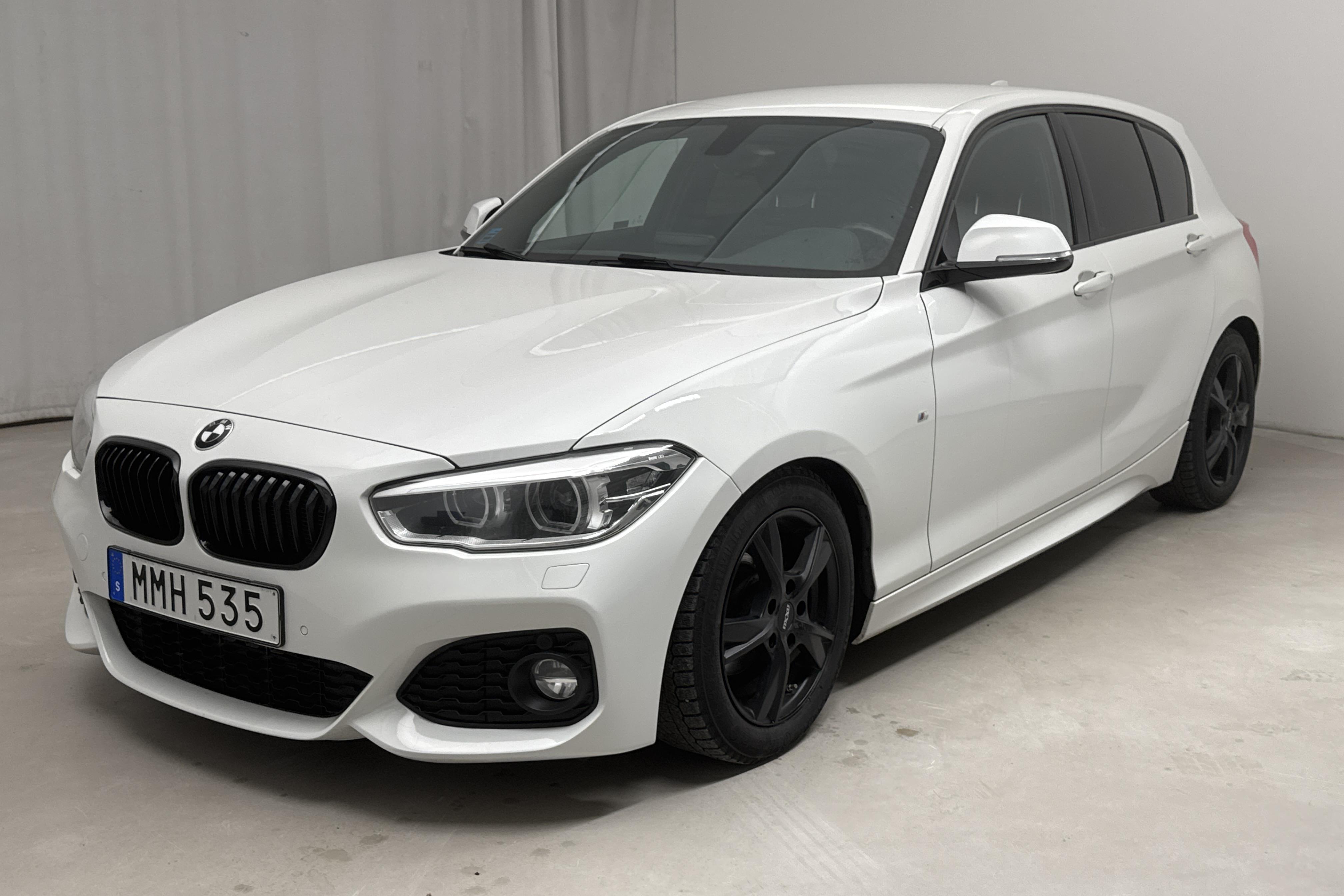 BMW 118i 5dr, F20 (136hk) - 80 440 km - Automatic - white - 2019