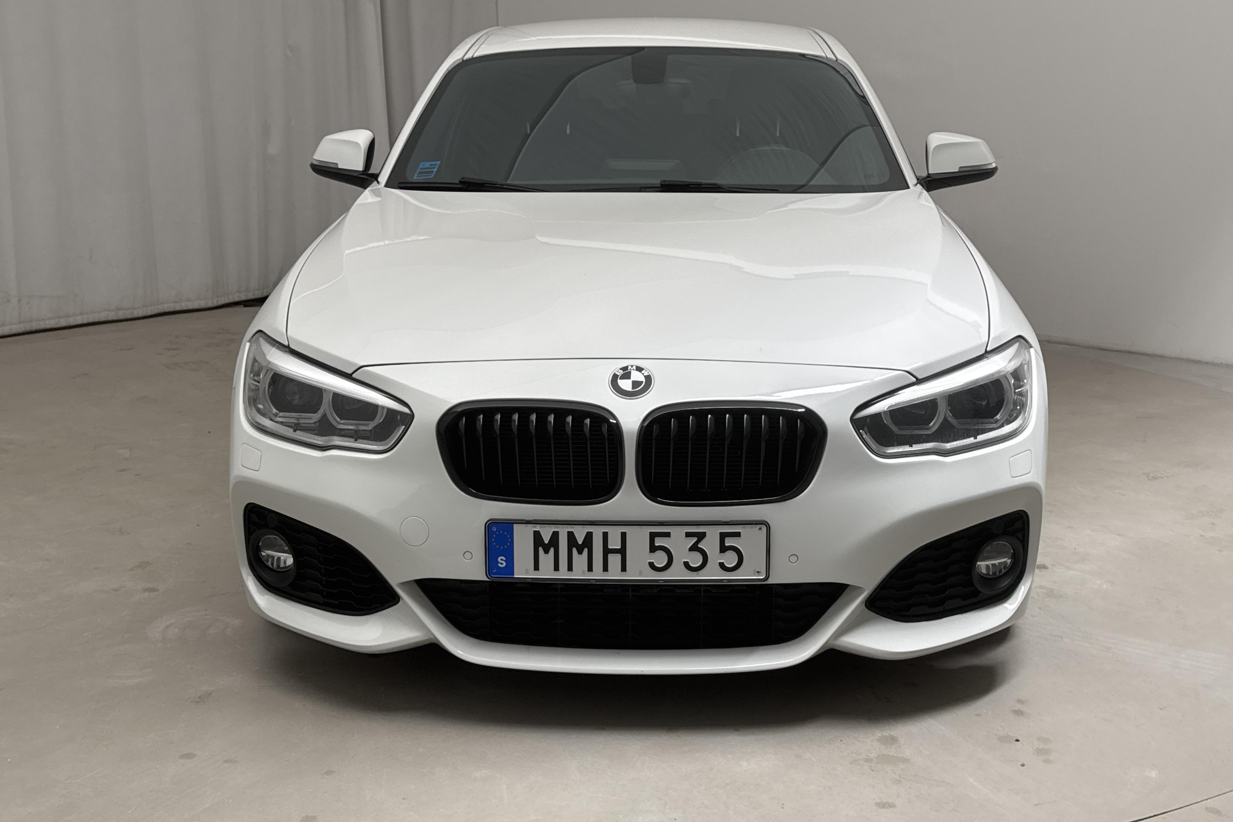 BMW 118i 5dr, F20 (136hk) - 80 440 km - Automatic - white - 2019