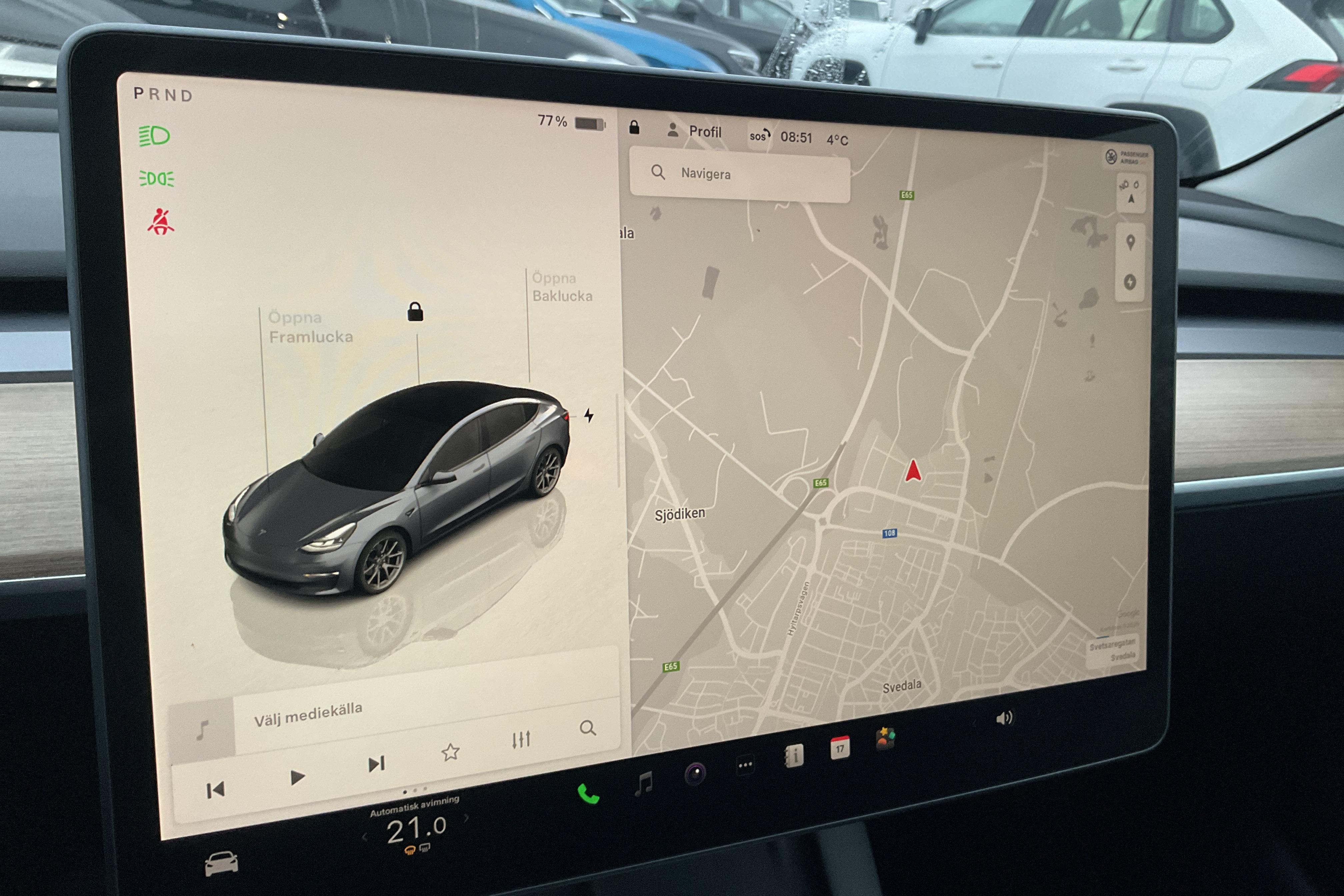 Tesla Model 3 Long Range Dual Motor AWD - 8 358 mil - Automat - grå - 2022