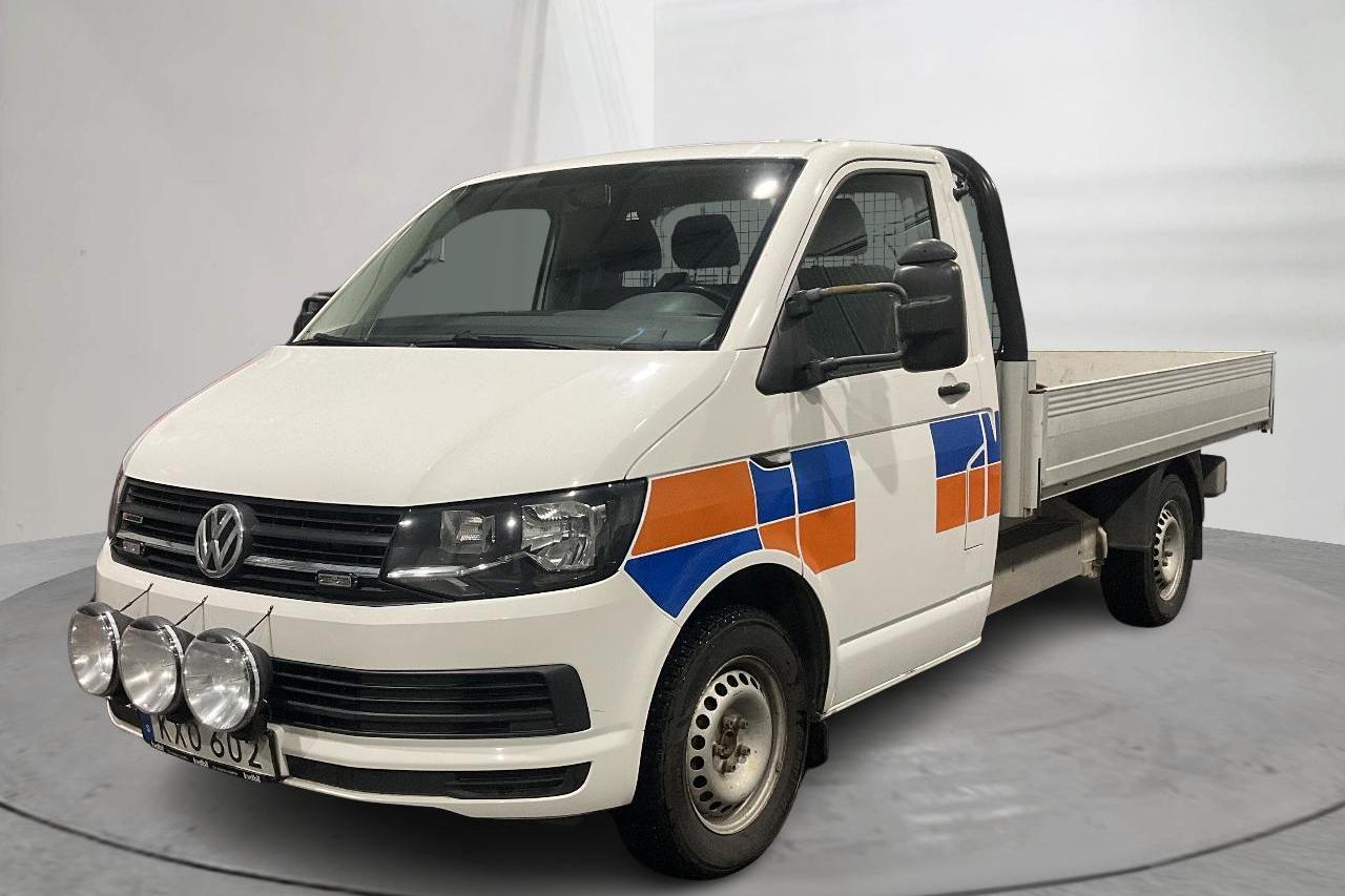 VW Transporter T6 2.0 TDI BMT 4MOTION (140hk) - 169 360 km - Käsitsi - valge - 2016