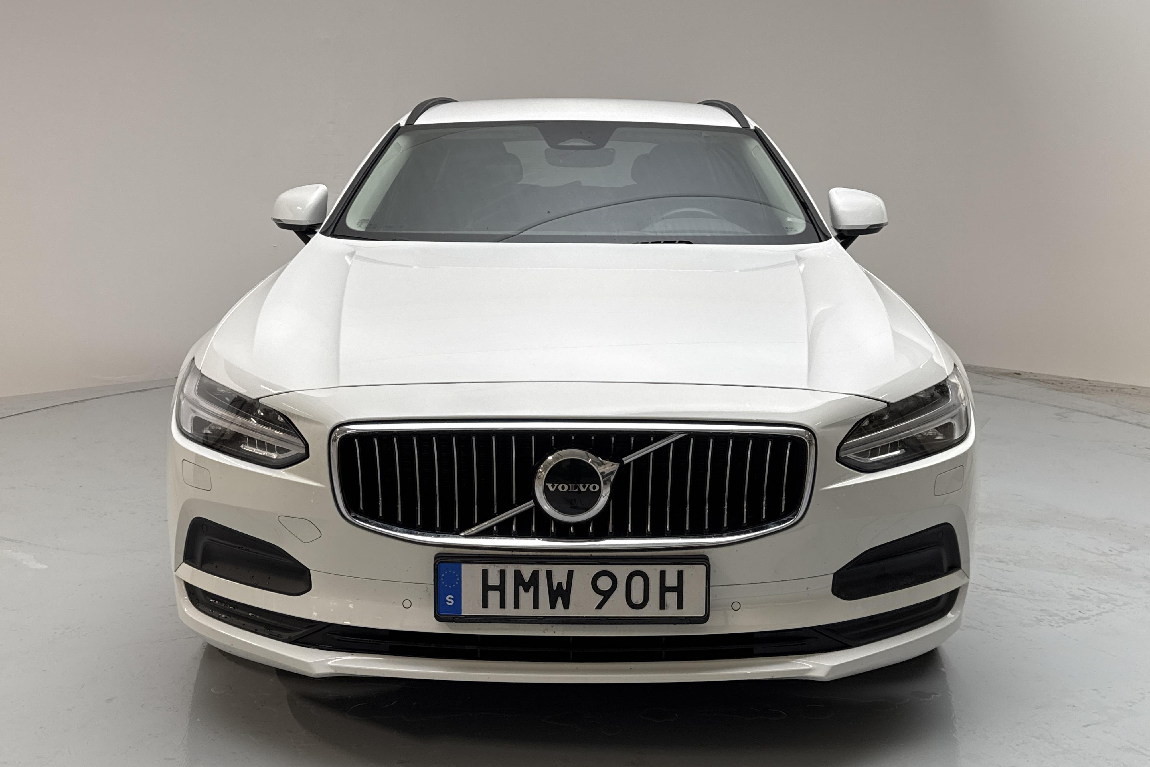 Volvo V90 B4 Mildhybrid, Diesel (190hk) - 155 390 km - Automatic - white - 2022