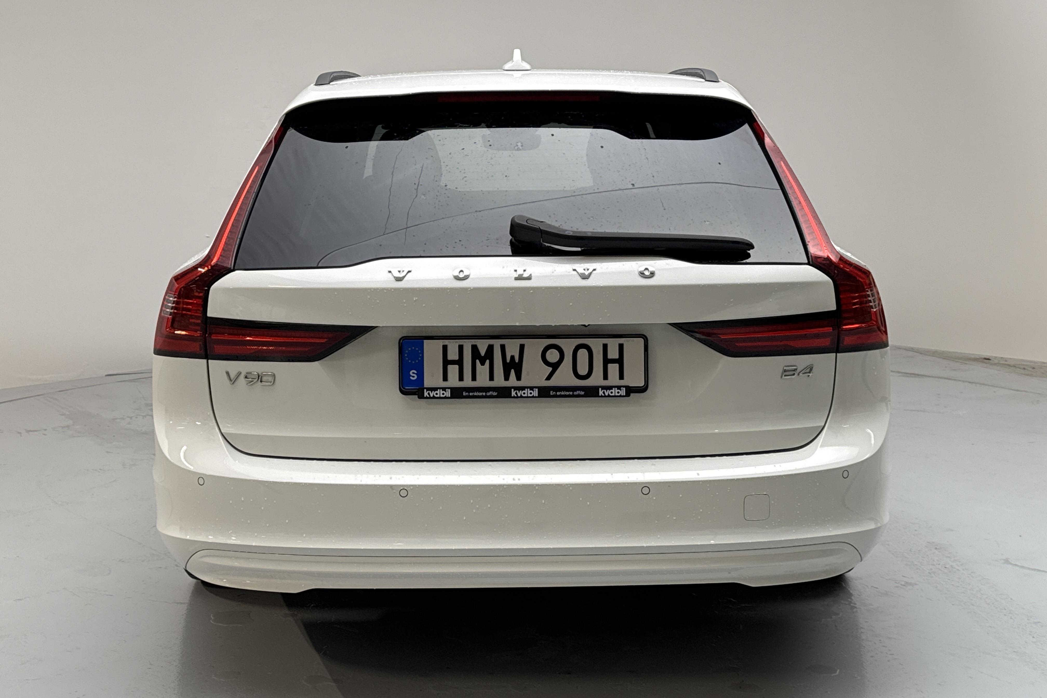 Volvo V90 B4 Mildhybrid, Diesel (190hk) - 155 390 km - Automatic - white - 2022