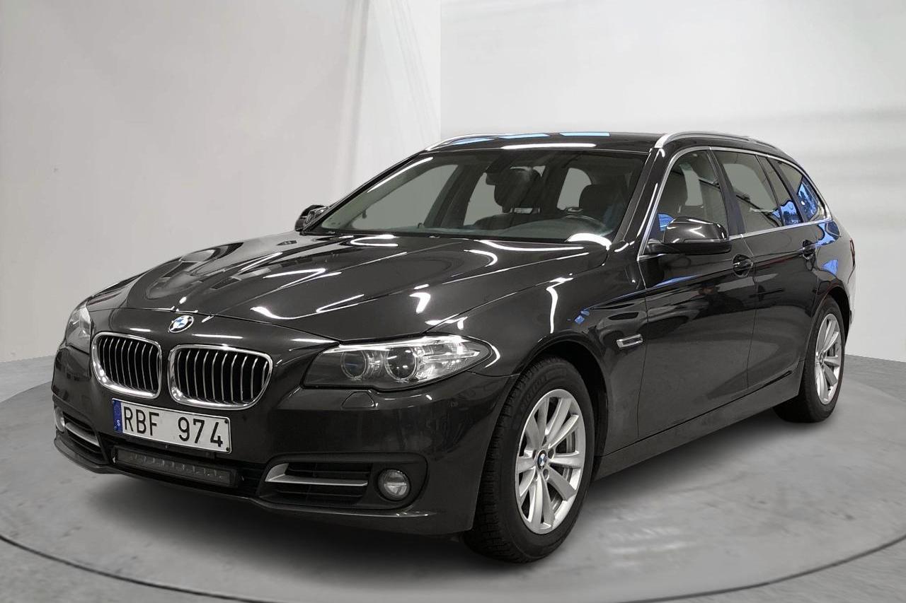 BMW 520d xDrive Touring, F11 (184hk) - 19 519 mil - Automat - brun - 2014