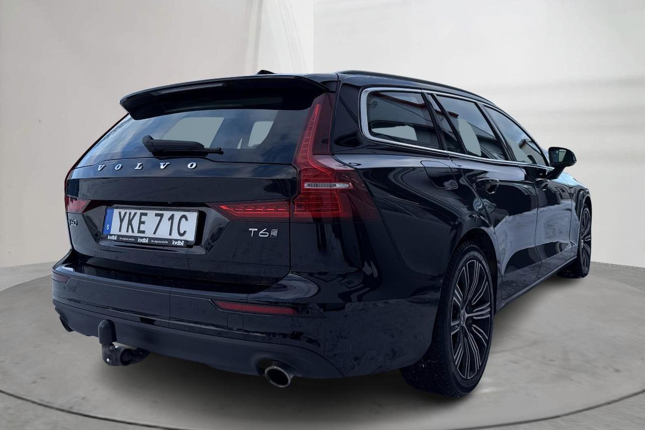 Volvo V60 T6 AWD Twin Engine (340hk) - 95 360 km - Automatic - black - 2020