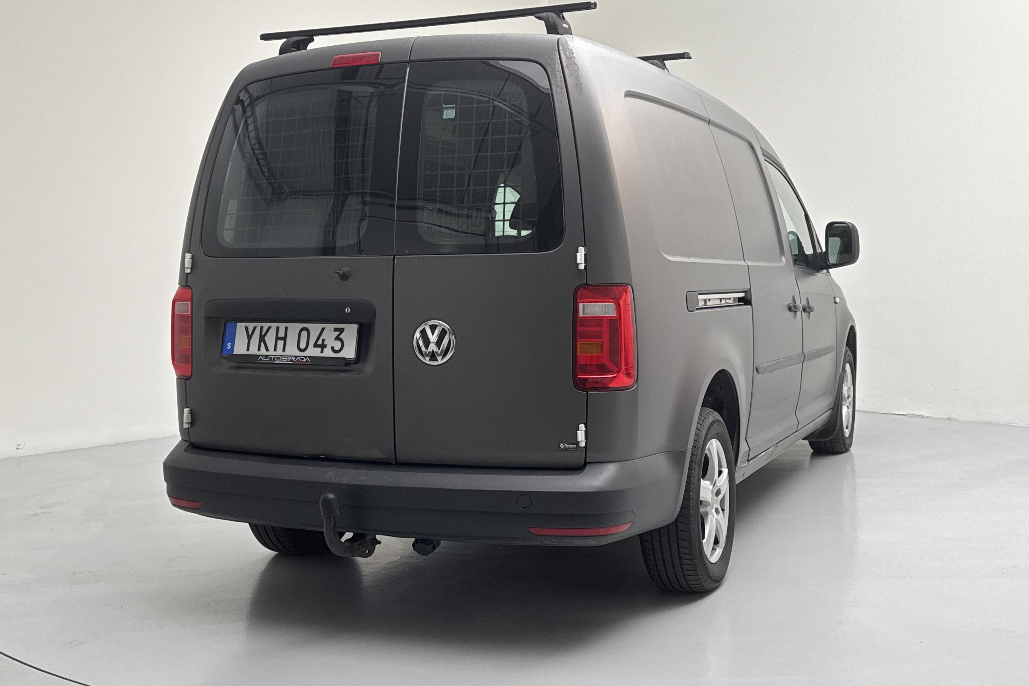 VW Caddy 1.4 TGI Maxi Skåp (110hk) - 10 653 mil - Manuell - vit - 2017