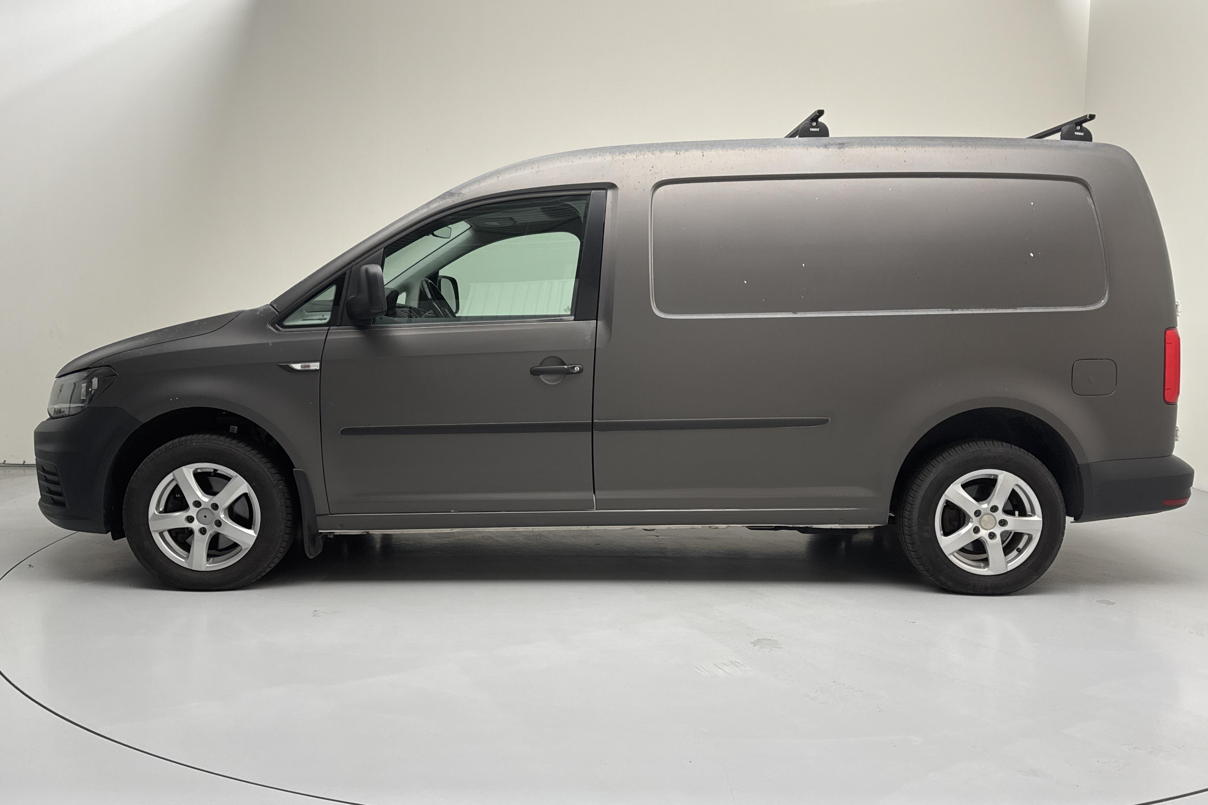 VW Caddy 1.4 TGI Maxi Skåp (110hk) - 10 653 mil - Manuell - vit - 2017