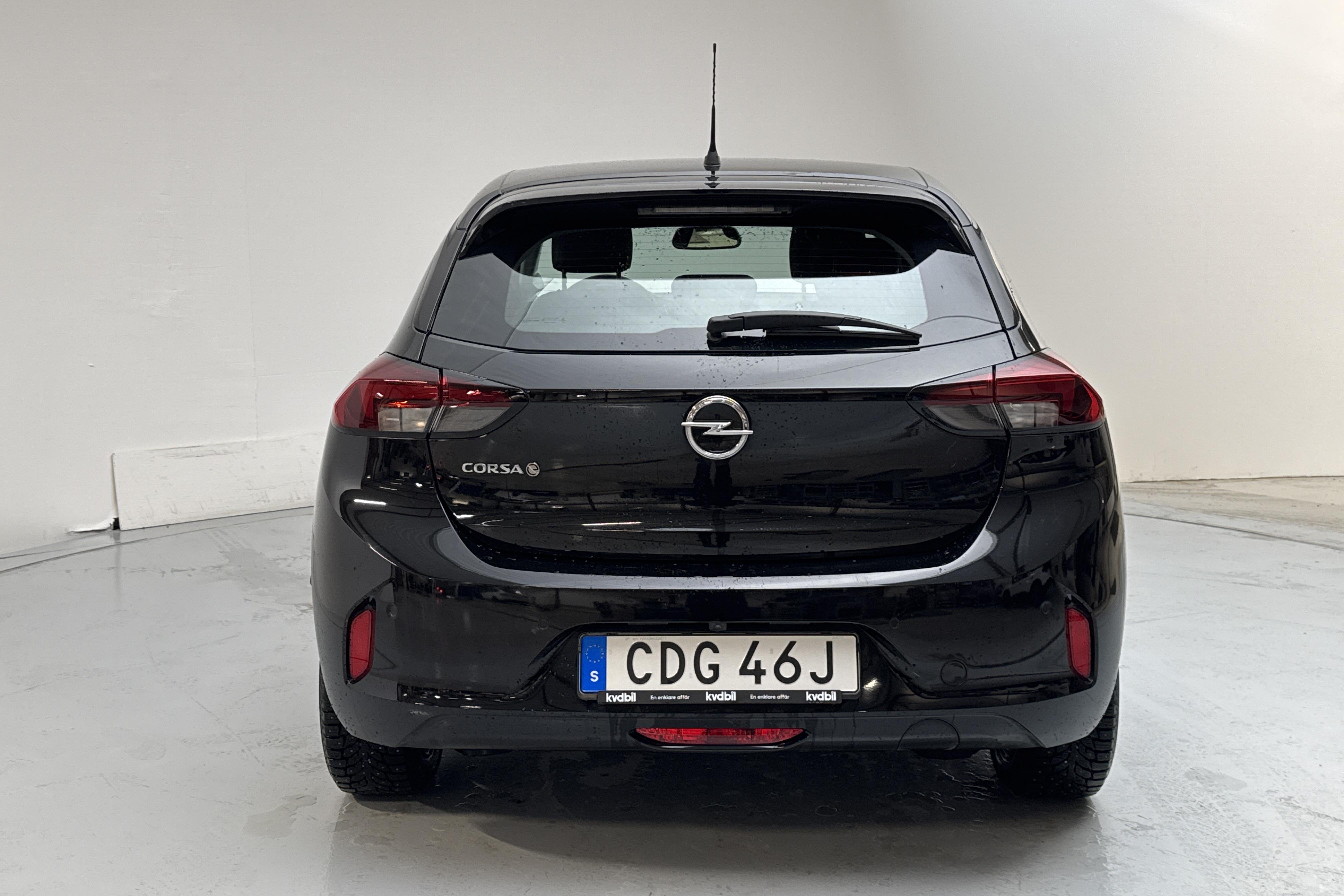 Opel Corsa-e 50,0 kWh 5dr (136hk) - 38 220 km - Automaatne - must - 2021