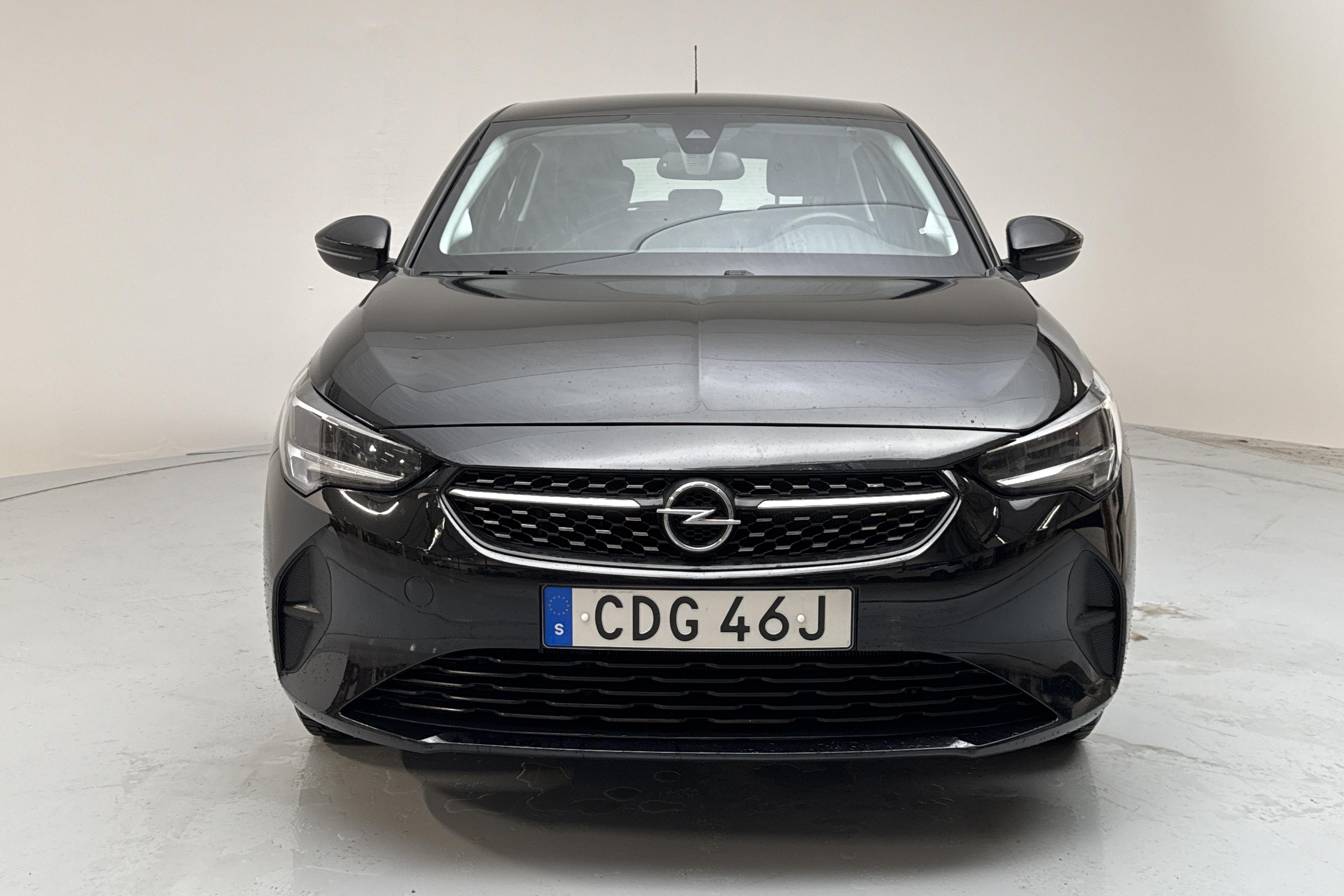 Opel Corsa-e 50,0 kWh 5dr (136hk) - 38 220 km - Automaatne - must - 2021