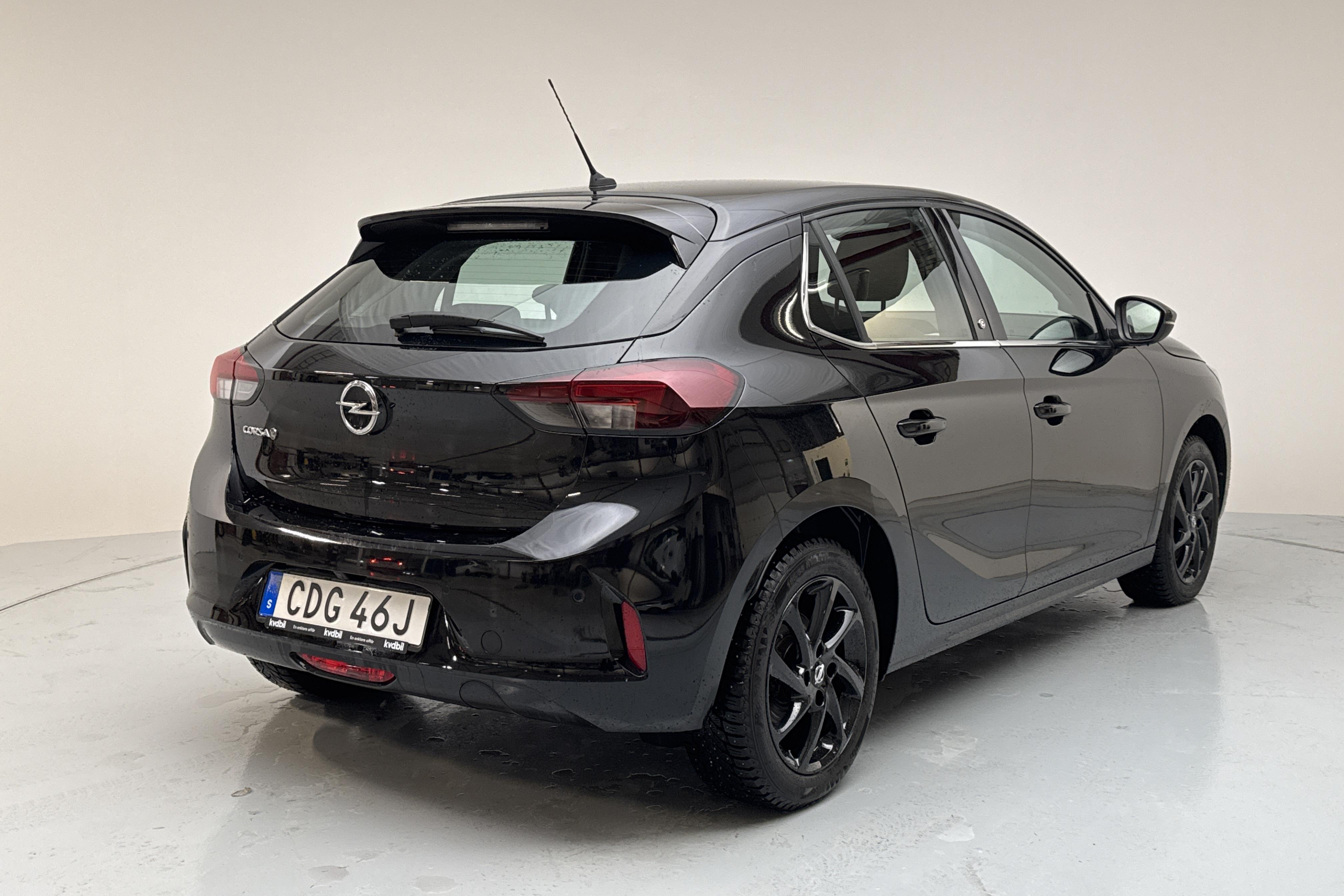 Opel Corsa-e 50,0 kWh 5dr (136hk) - 38 220 km - Automaatne - must - 2021