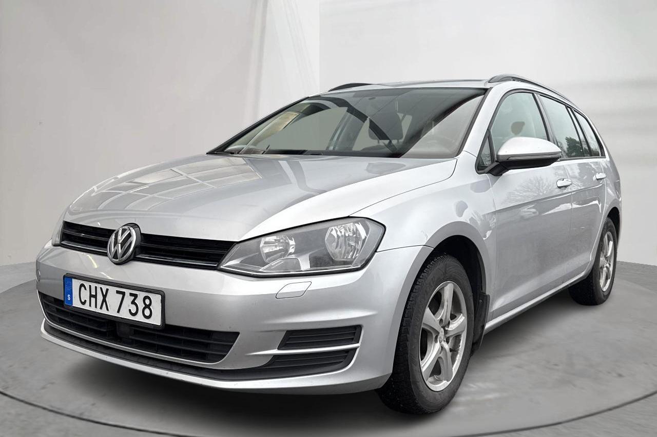 VW Golf VII 1.2 TSI Sportscombi (105hk) - 18 102 mil - Manuell - silver - 2014