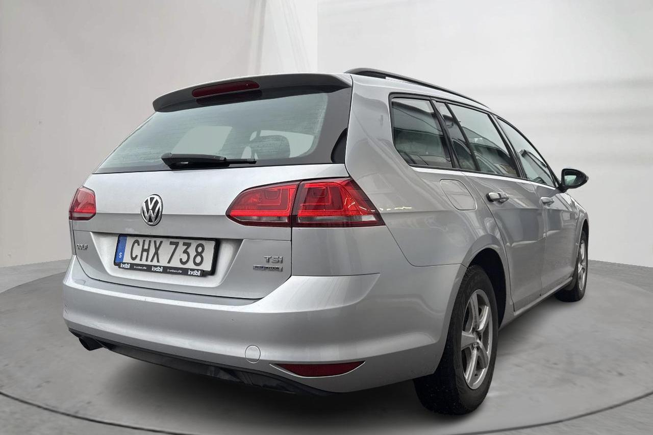 VW Golf VII 1.2 TSI Sportscombi (105hk) - 18 102 mil - Manuell - silver - 2014