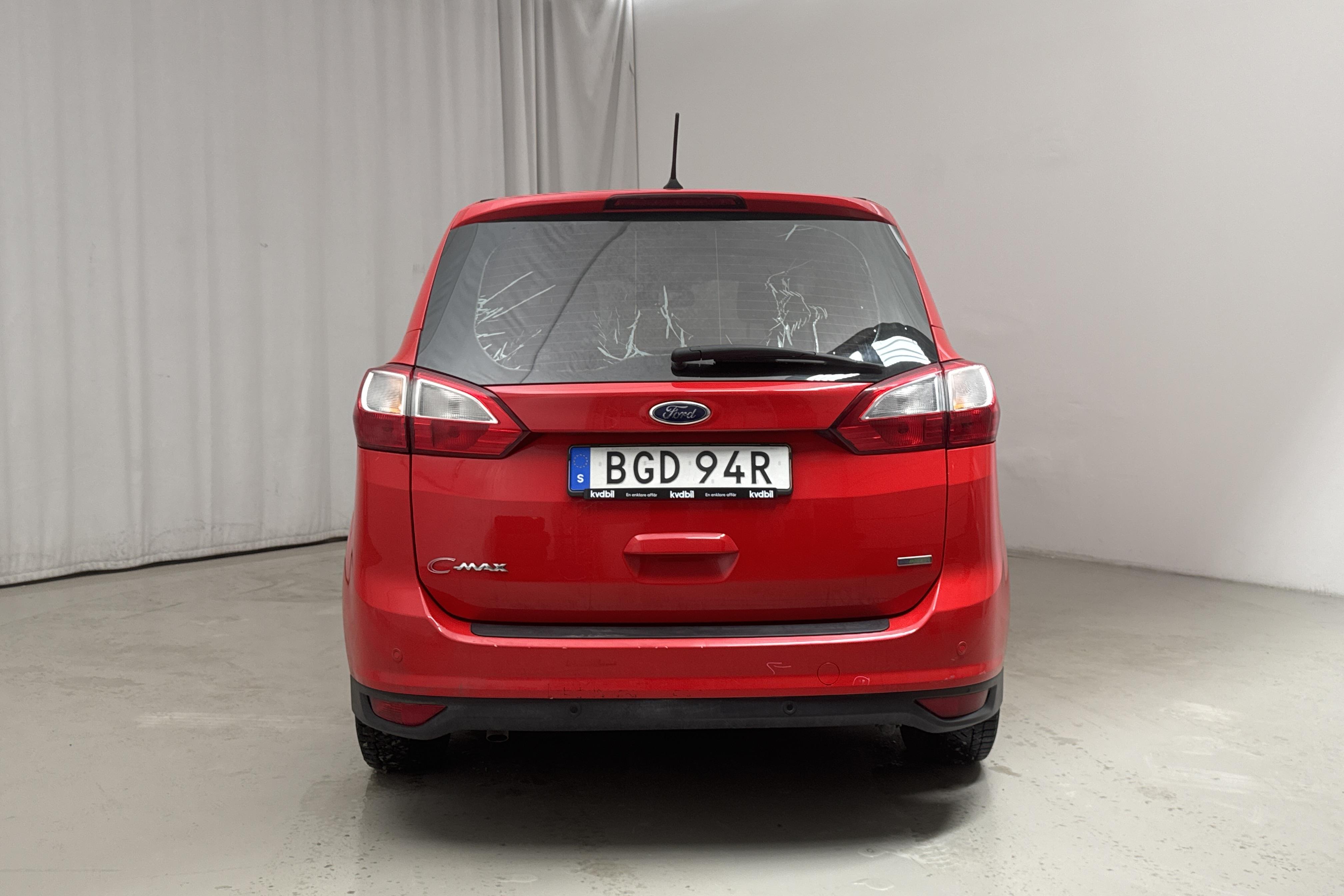 Ford Grand C-MAX 1.0 EcoBoost (100hk) - 7 399 mil - Manuell - röd - 2019