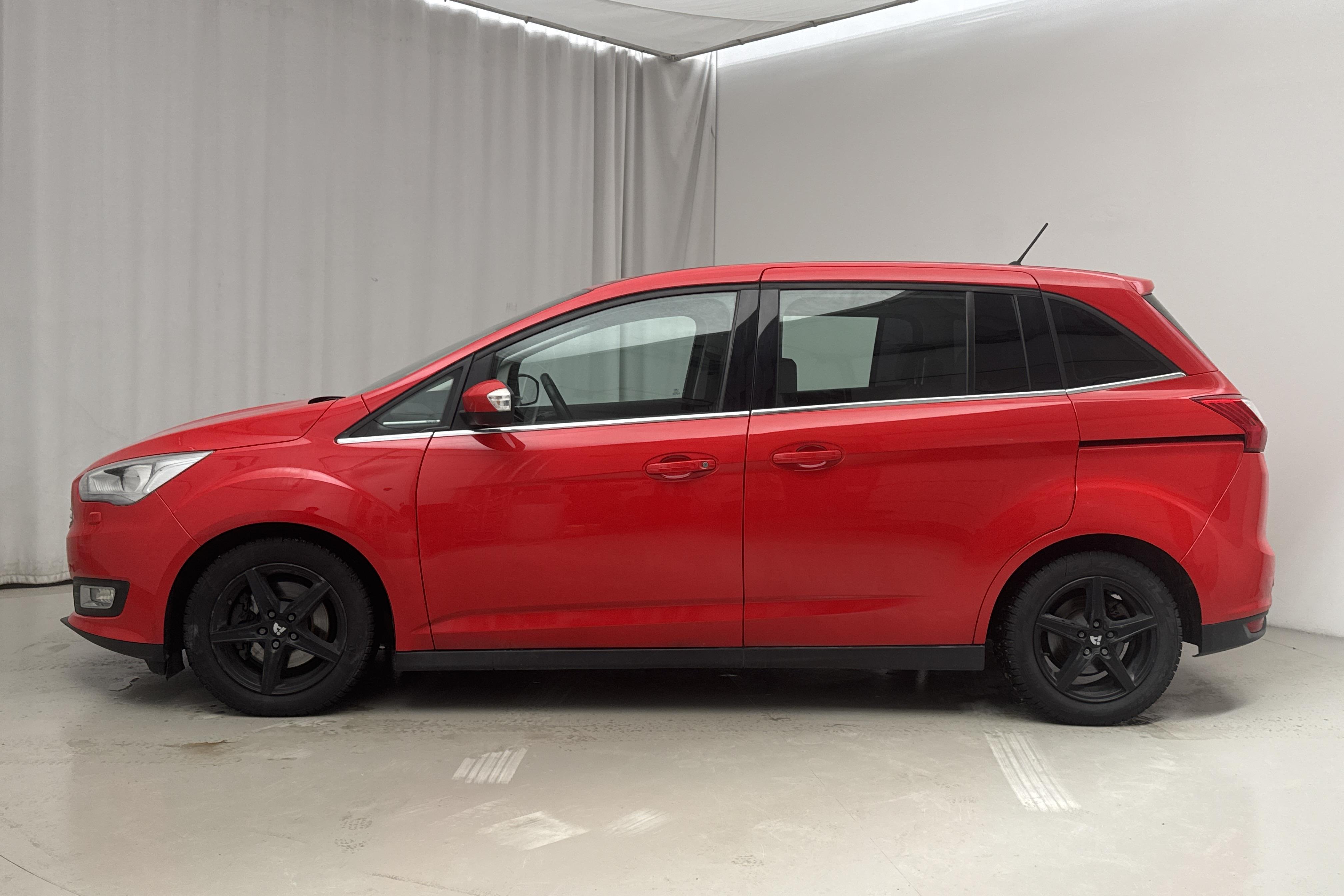 Ford Grand C-MAX 1.0 EcoBoost (100hk) - 7 399 mil - Manuell - röd - 2019