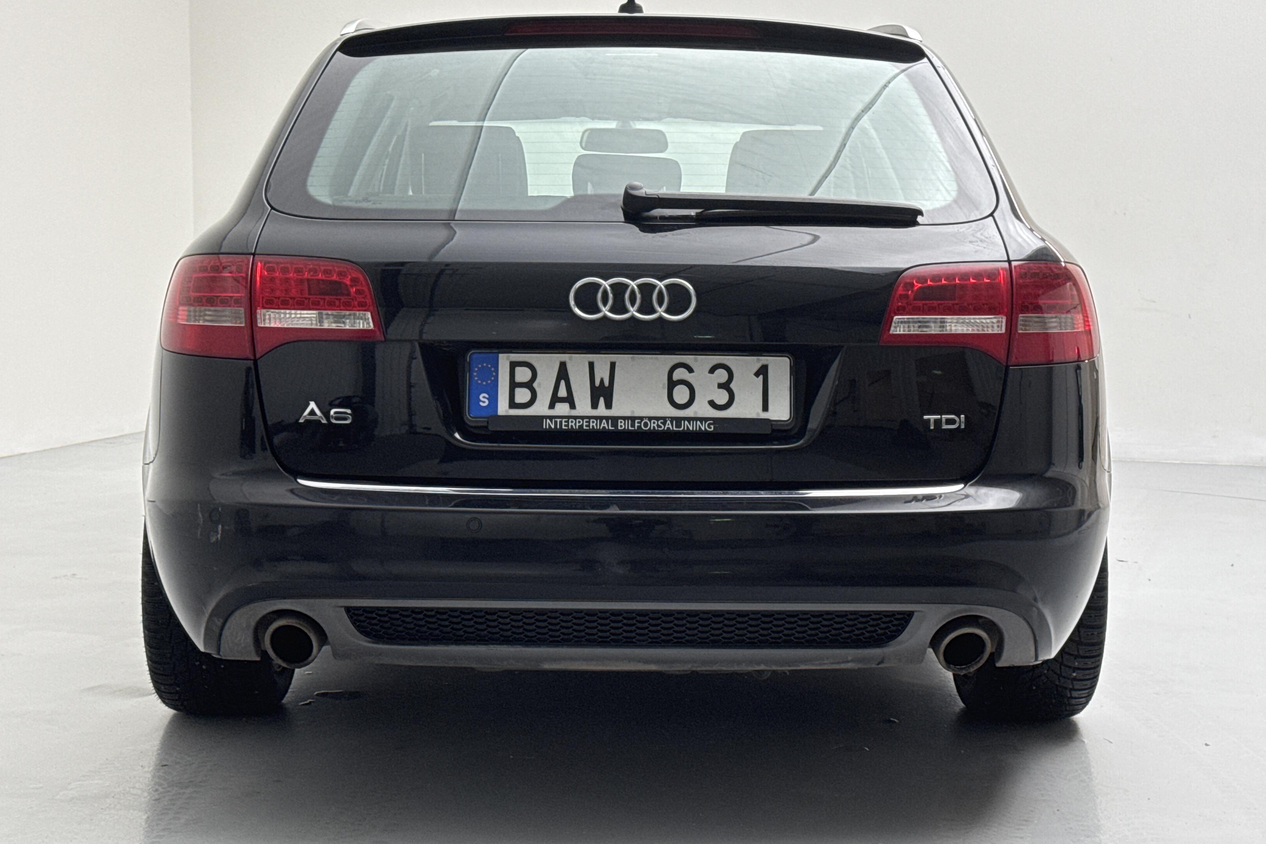 Audi A6 2.0 TDI Avant (170hk) - 17 634 mil - Manuell - svart - 2011